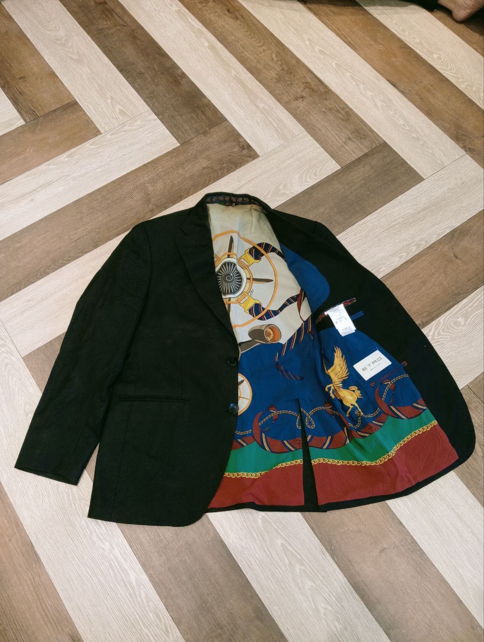 Etro LUXURY ETRO 2 BUTTON PATTERNED PAISLEY BLAZERS Size 48R - 1 Thumbnail