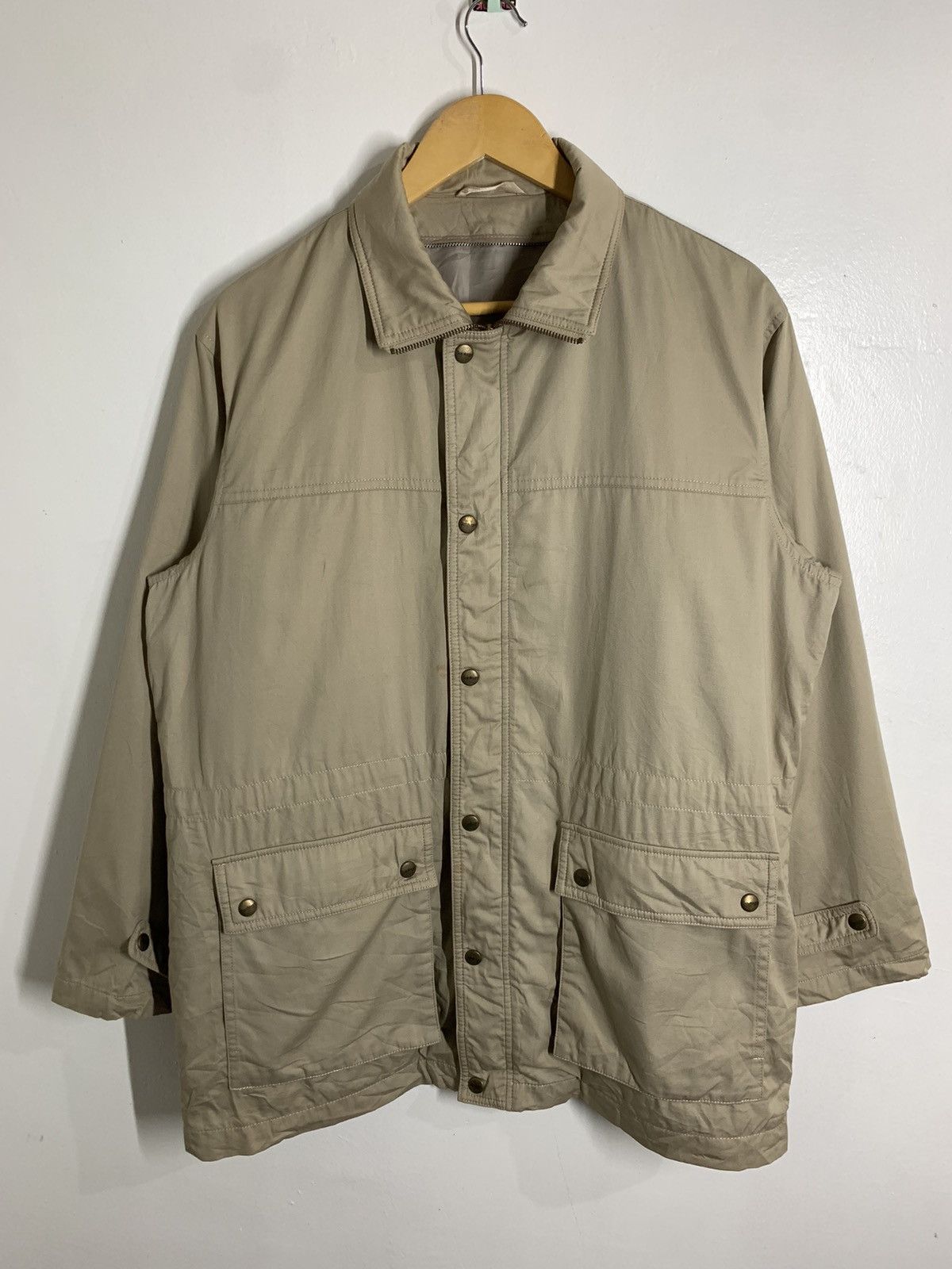 Japanese Brand × Vintage Vintage Japanese Brand Full Zip Jacket Size US L / EU 52-54 / 3 - 1 Thumbnail