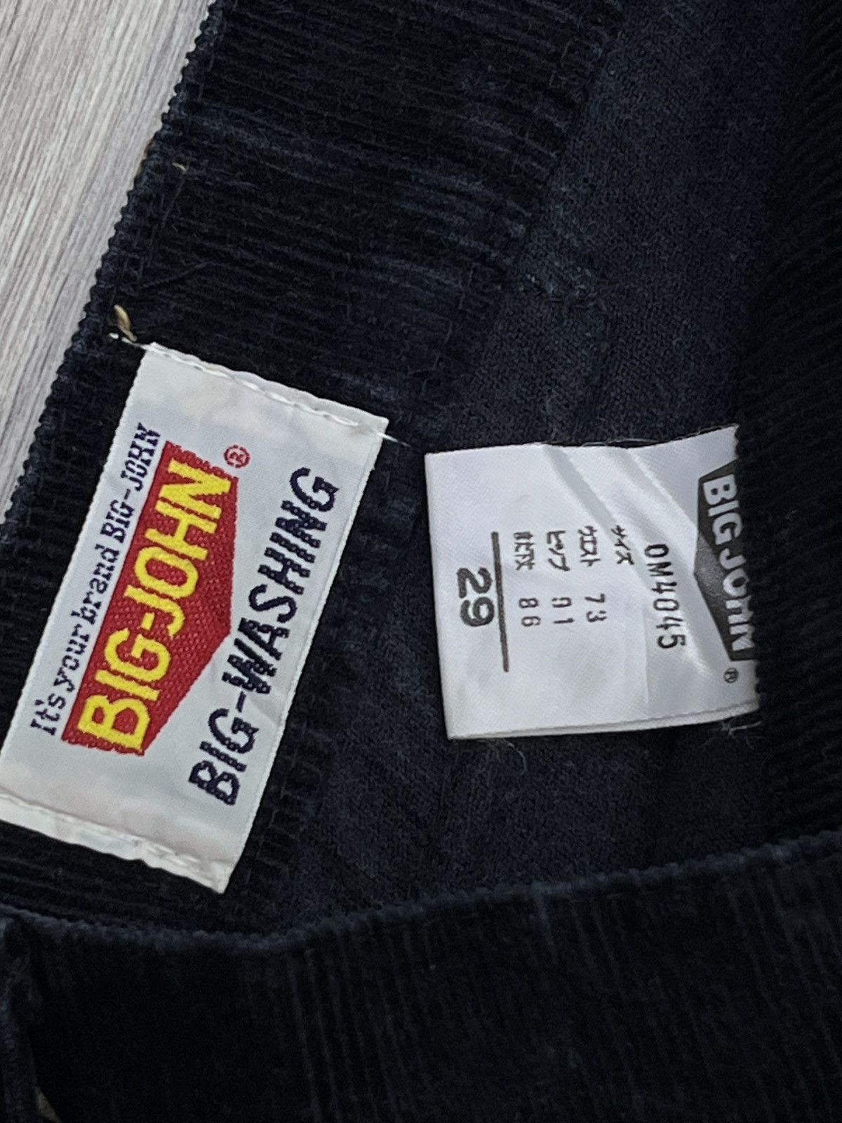 Big John Vintage BIG JOHN Corduroy Ultra Flare Pants – Made in Japan Size 27" / US 4 / IT 40 - 6 Thumbnail