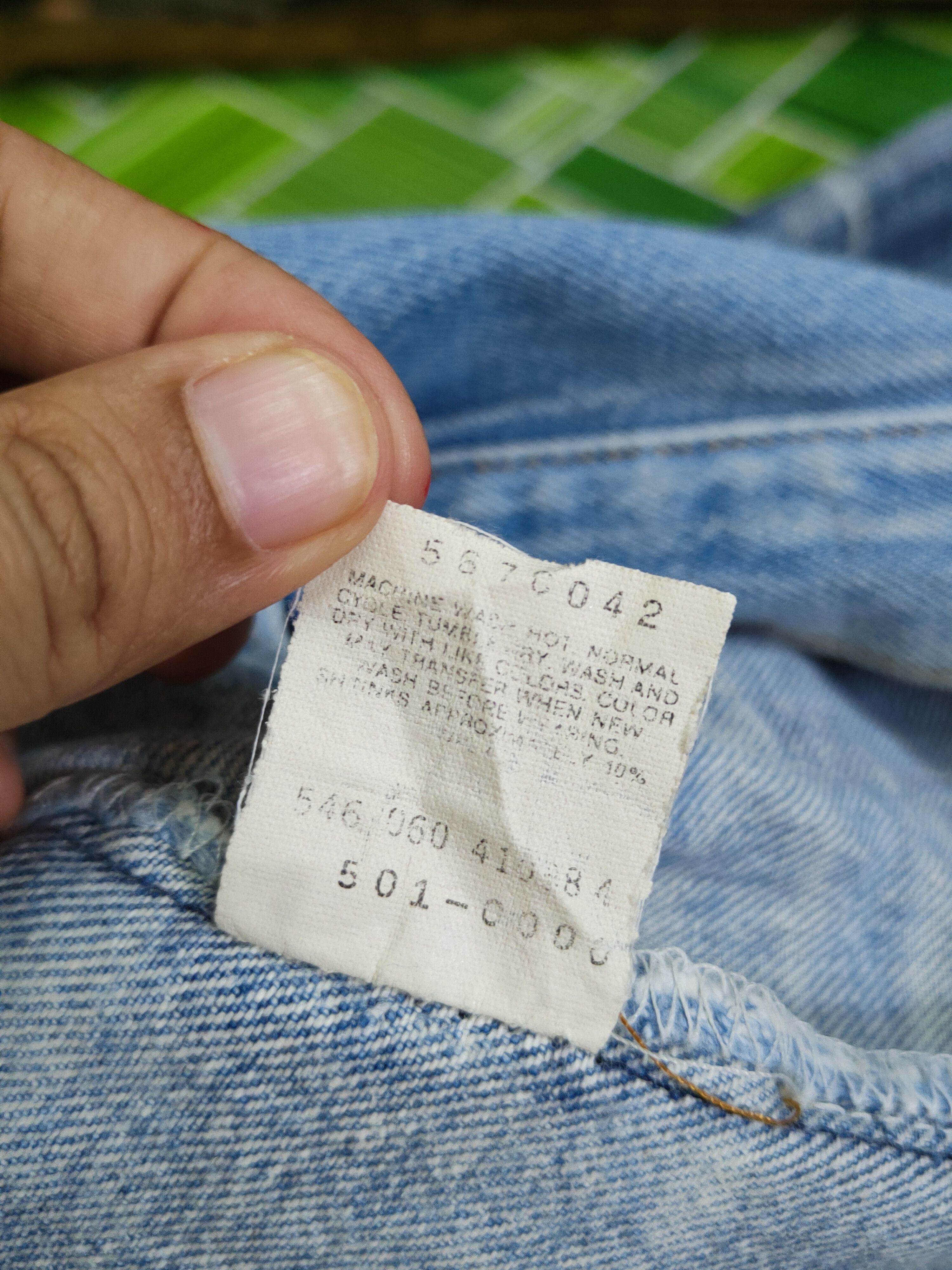 Levi's Levi's vintage faded Distressed Ripped denim Jeans #W1304 Size US 29 - 15 Thumbnail