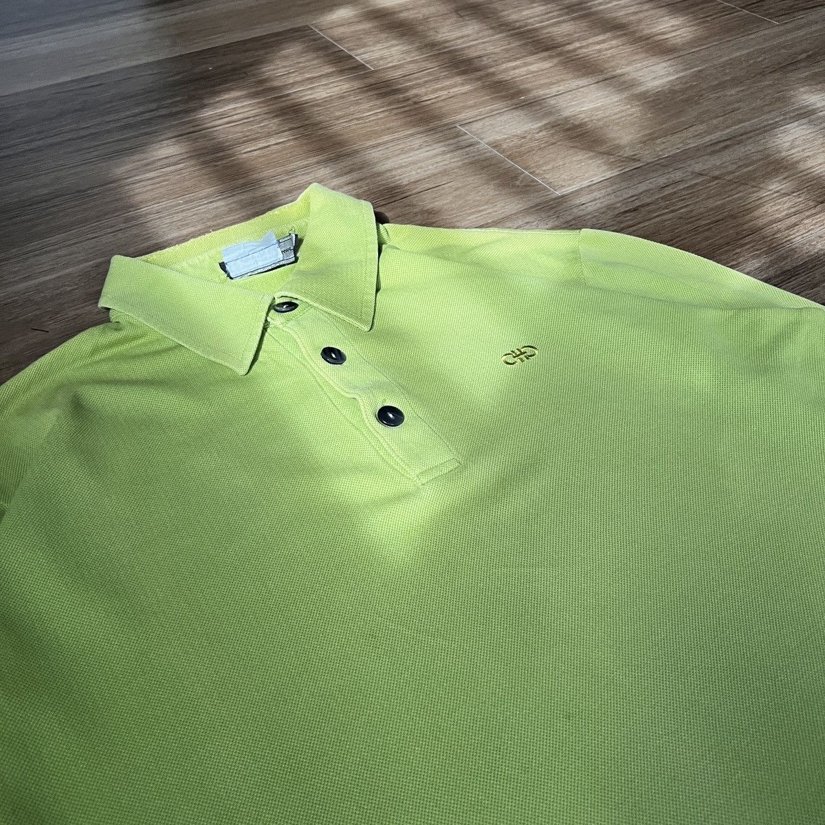 Salvatore Ferragamo salvator ferragamo polo tshirt long sleeve Size US L / EU 52-54 / 3 - 5 Thumbnail