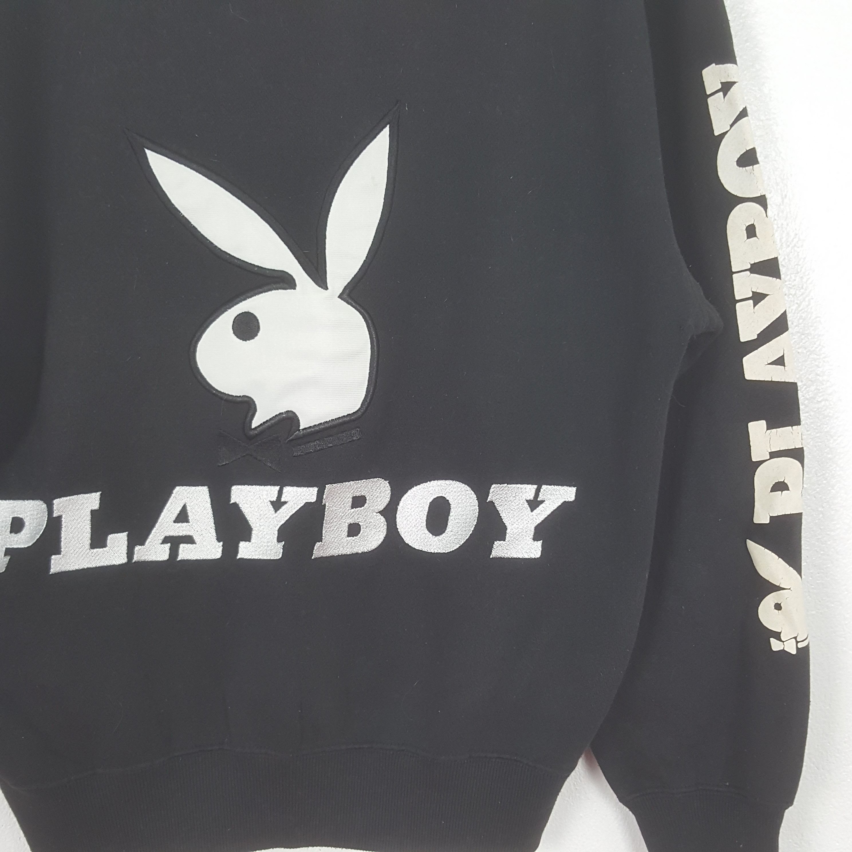 Playboy Vintage Playboy Big Logo Sweatshirt C313N32 Size US M / EU 48-50 / 2 - 2 Thumbnail