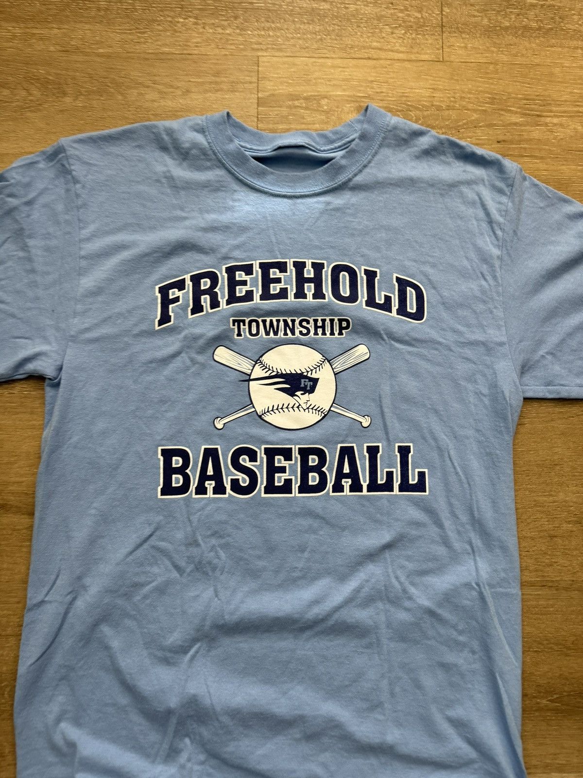 Vintage 90s Freehold Baseball High School Sports Tee - Blue / Medium Size US M / EU 48-50 / 2 - 2 Thumbnail