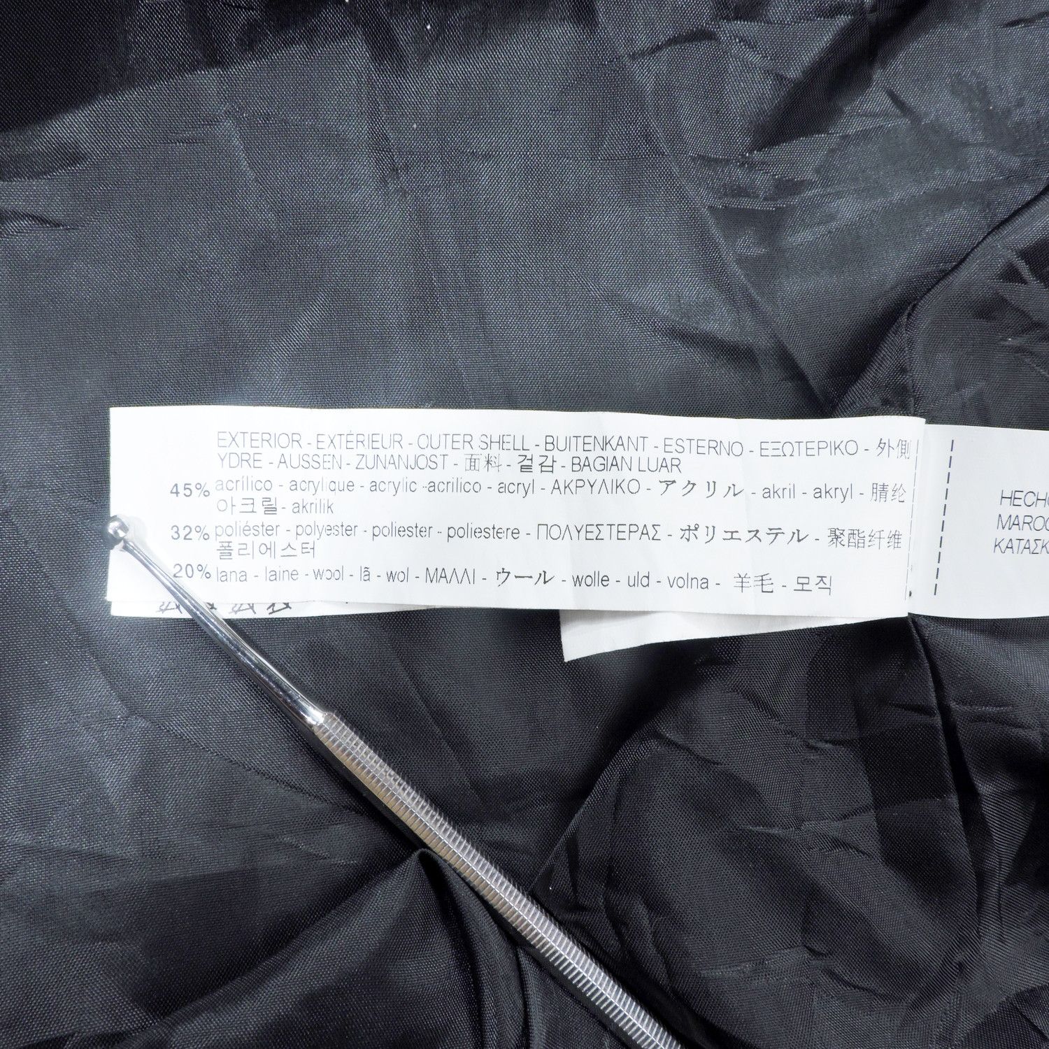 ZARA BASIC OUTWEAR HOODED WRAP COCOON PEA COAT JACKET