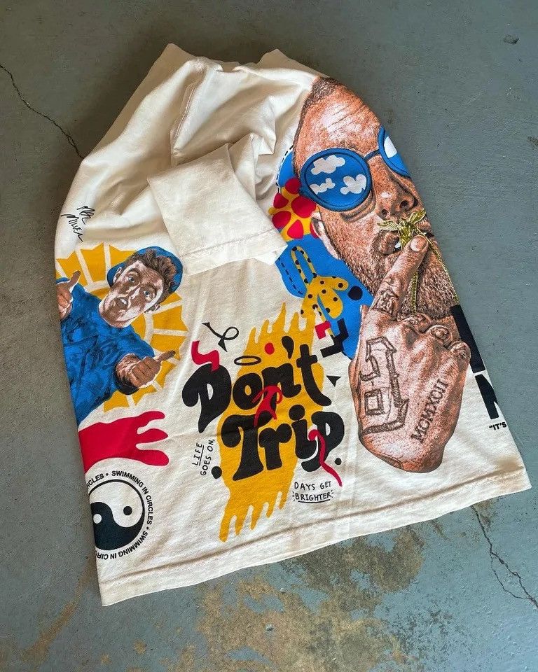 Vintage Streetwear Portrait Harajuku y2k T-Shirt Size US L / EU 52-54 / 3 - 3 Thumbnail