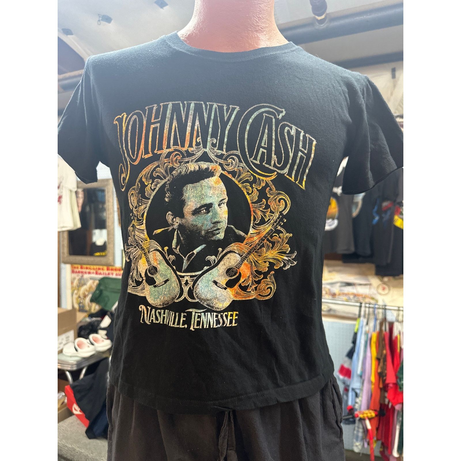 Other Johnny Cash Nashville Tn Size US S / EU 44-46 / 1 - 1 Thumbnail