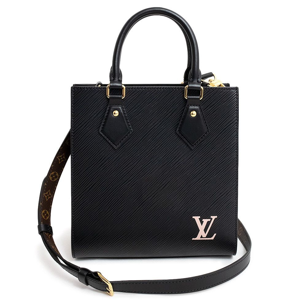 Louis Vuitton Sac Pla BB Crossbody Epi Monogram Noir Black