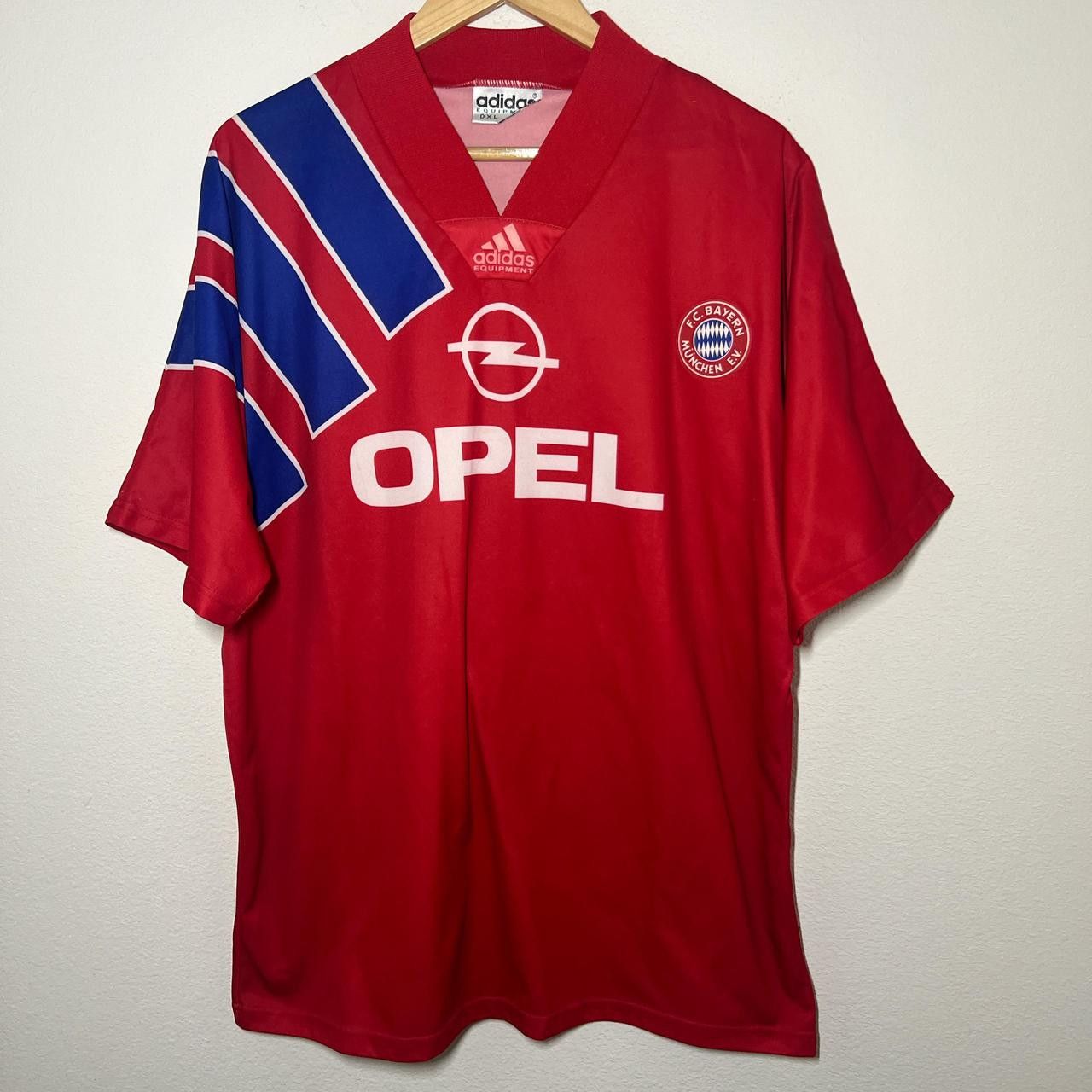 Adidas Bayern Munich 1991-1993 Home Jersey | Soccer Size US XL / EU 56 / 4 - 1 Thumbnail