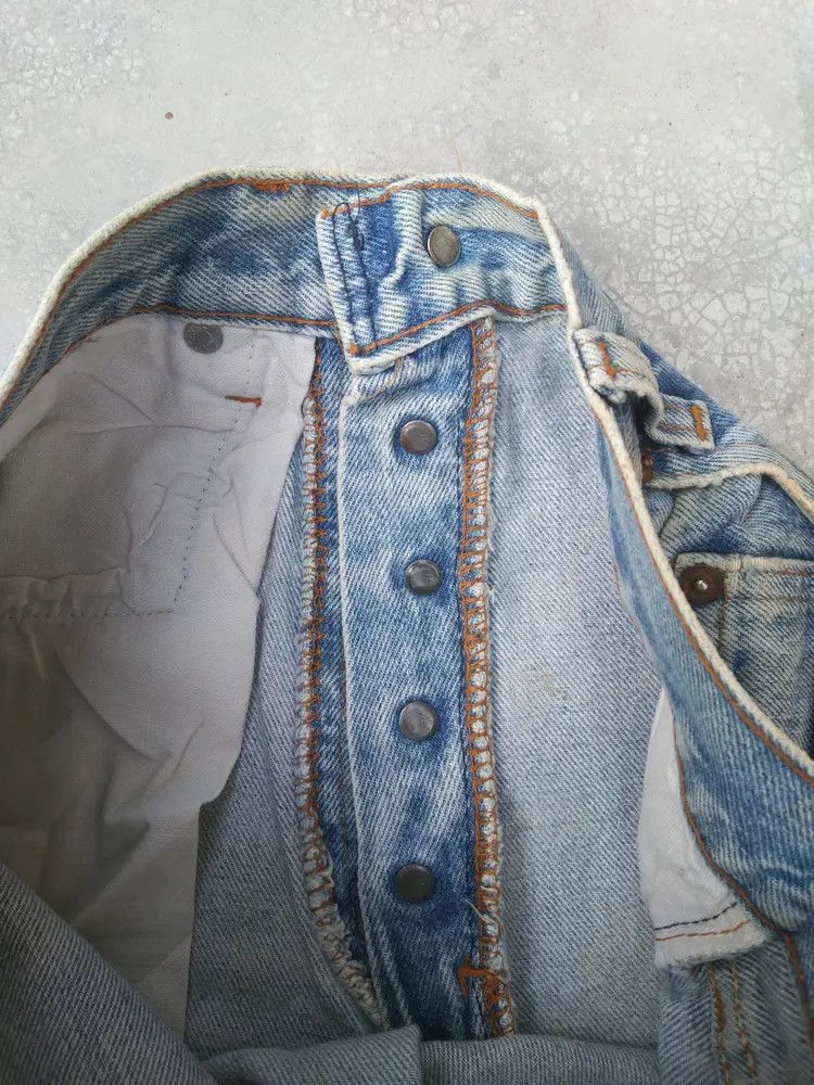 Levi's × Vintage 80s Vintage Levis 501 Made In USA Distressed Jeans 29x30 Size US 29 - 9 Thumbnail