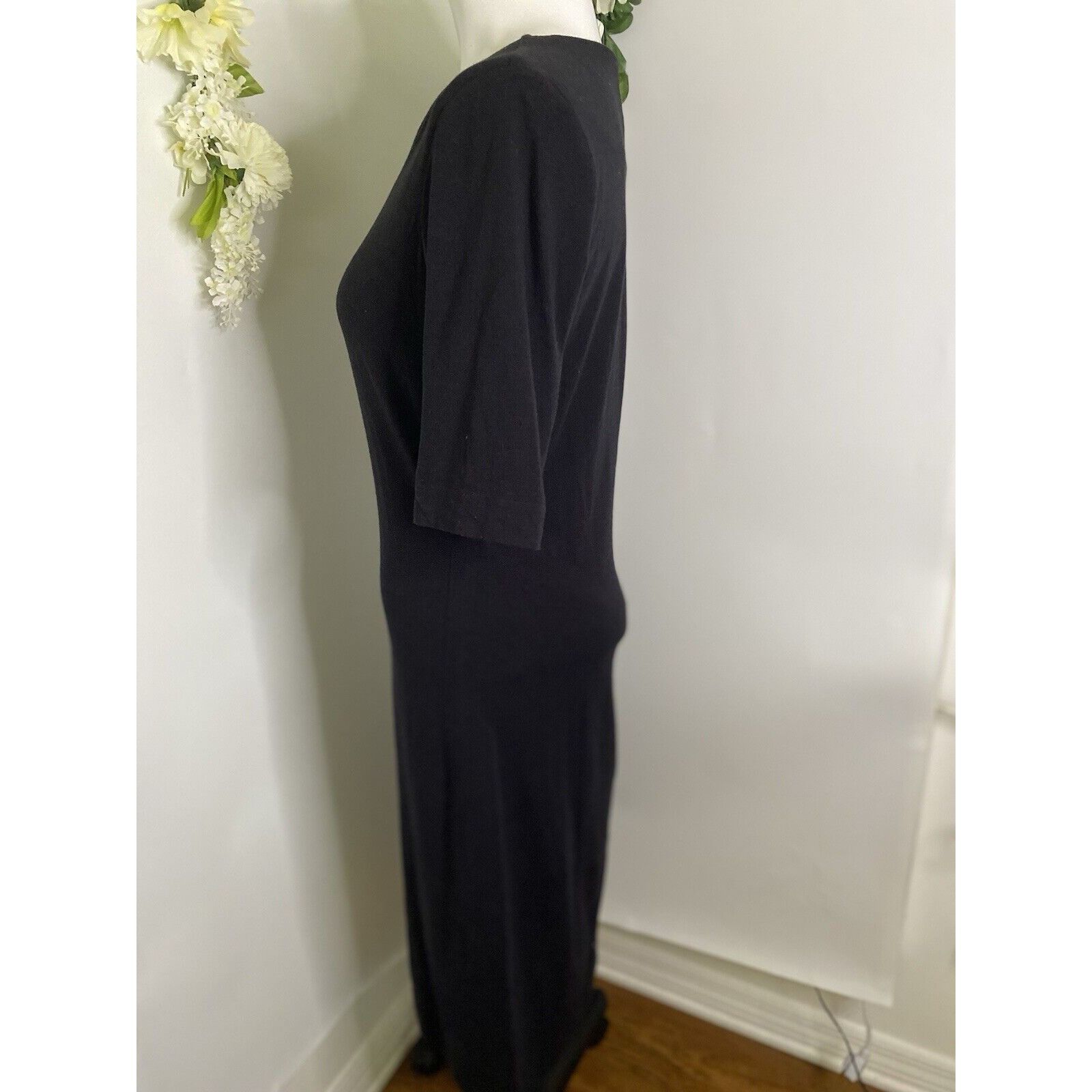 Diane von Furstenberg Diane Von Furstenberg Women Scoop Neck Short Sleeve Midi Dre Size L / US 10 / IT 46 - 18 Thumbnail