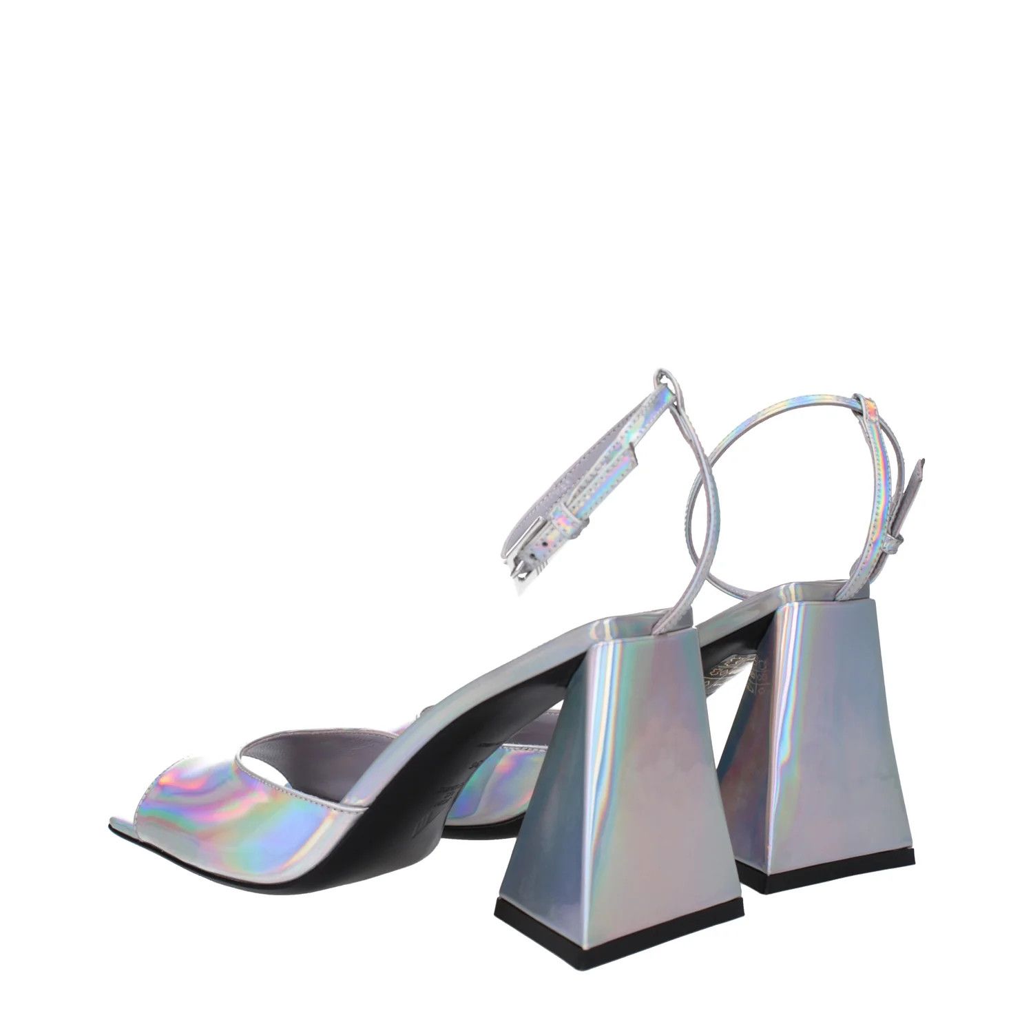 The Attico ob1o1e1224 Leather Eco Sandals in Multicolor Size US 9 / IT 39 - 4 Thumbnail
