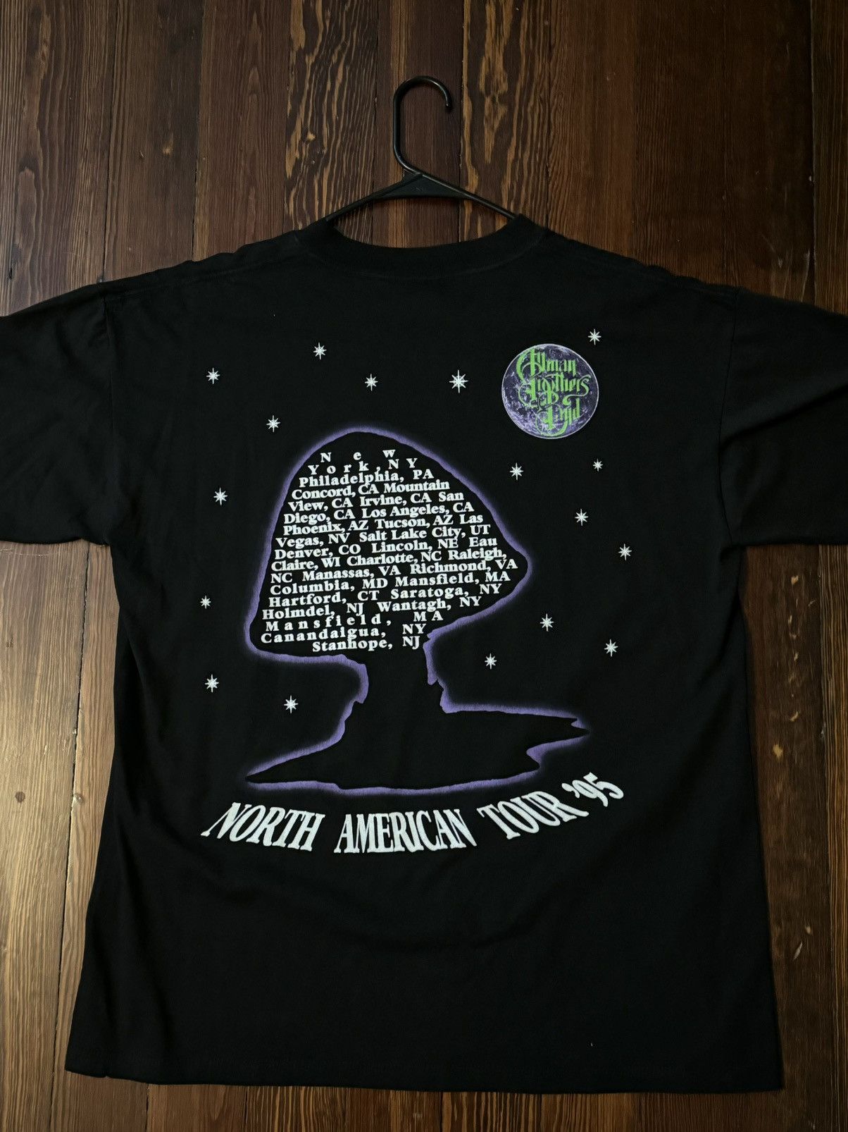 Vintage Vintage 1995 Allman Brothers Perfect Condition Size US XL / EU 56 / 4 - 2 Thumbnail