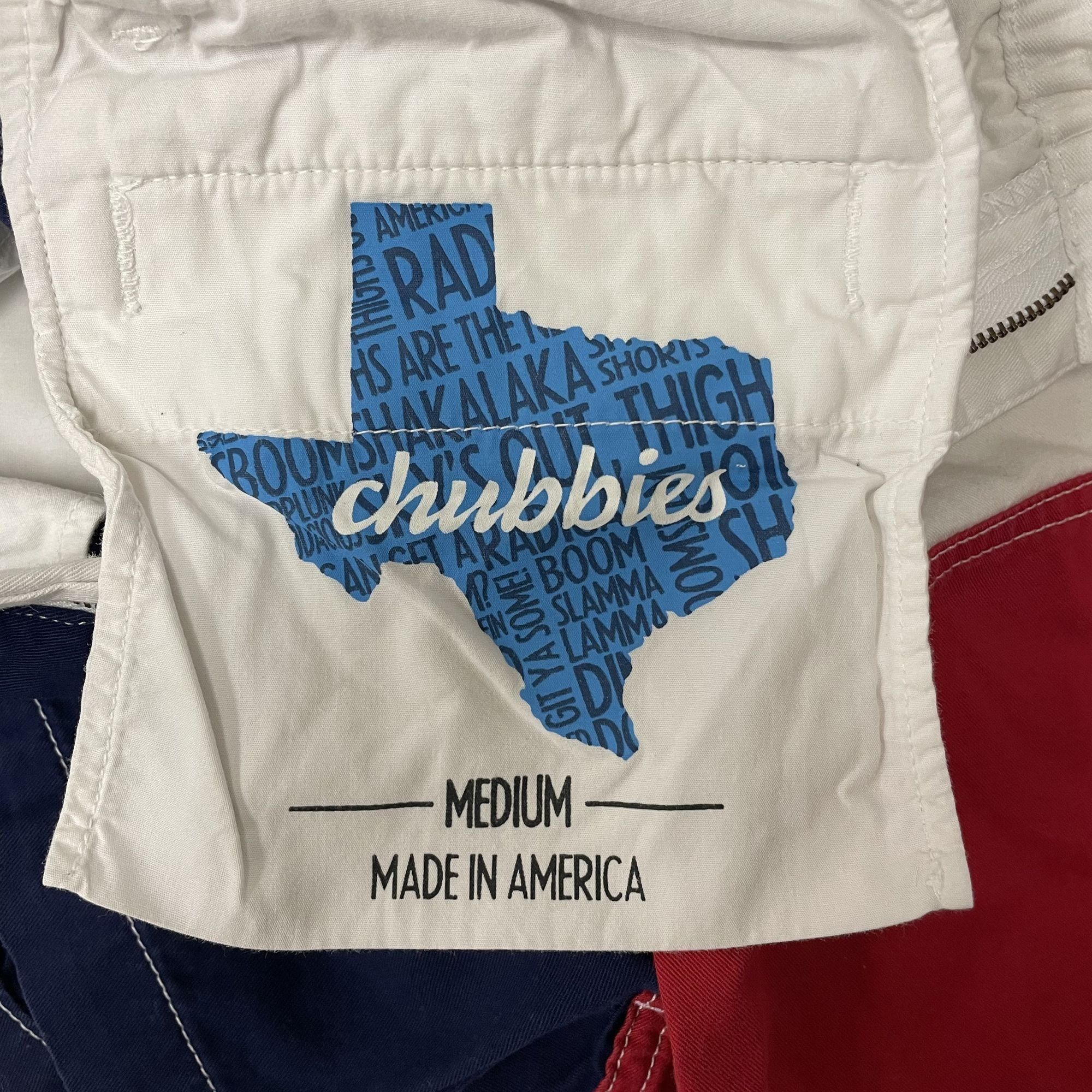 Chubbies Vtg Chubbies Boomshakalaka TEXAS FLAG Casual Shorts Size US 29 - 3 Thumbnail