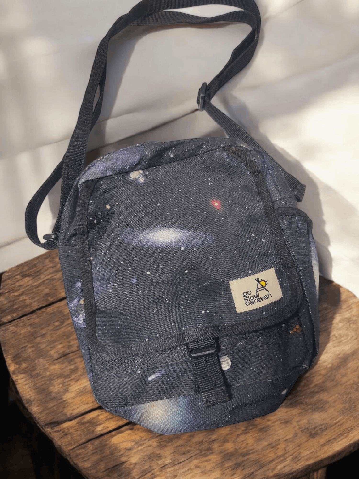 go slow caravan Vintage Go Slow Caravan Outer Space Sling Bag Size ONE SIZE - 1 Thumbnail