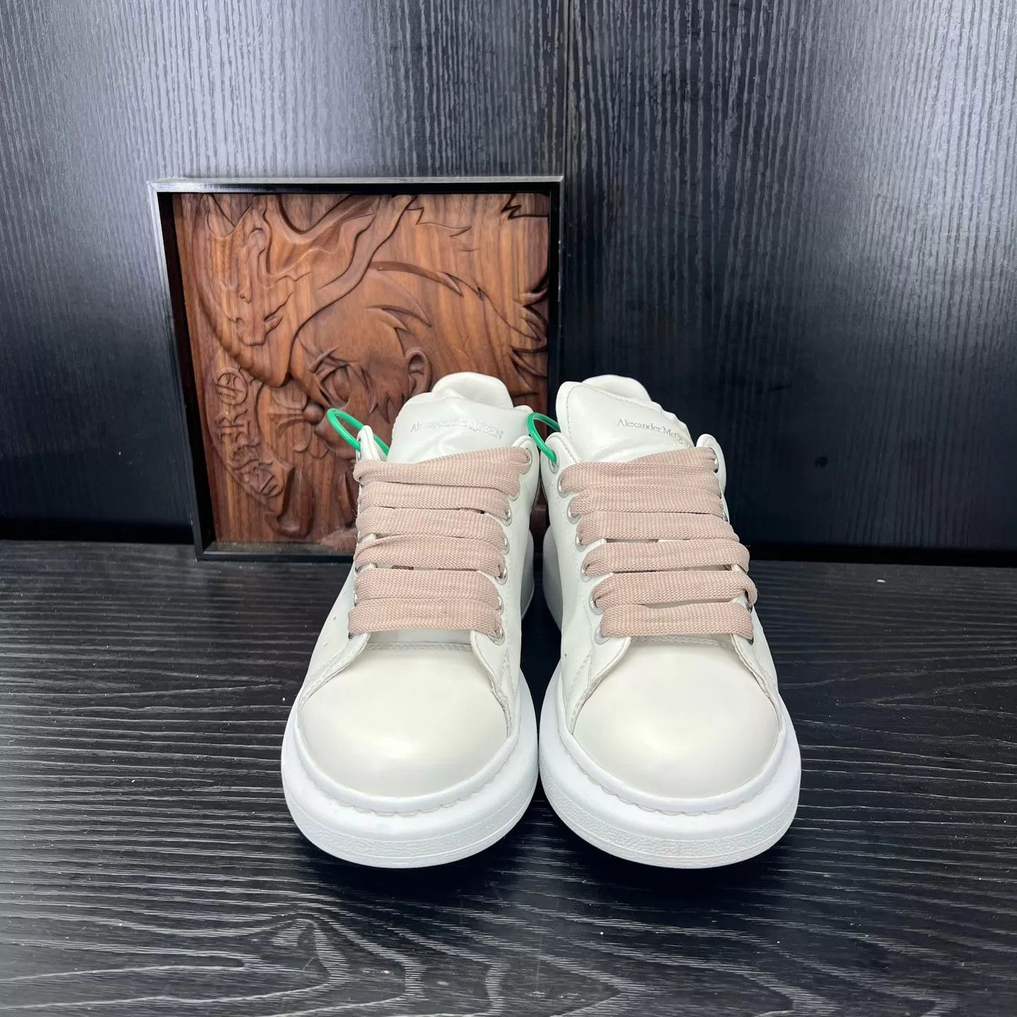 Alexander McQueen McQueen 38 Color Blocked Pink White Silver Shoes Size US 7.5 / IT 37.5 - 4 Thumbnail