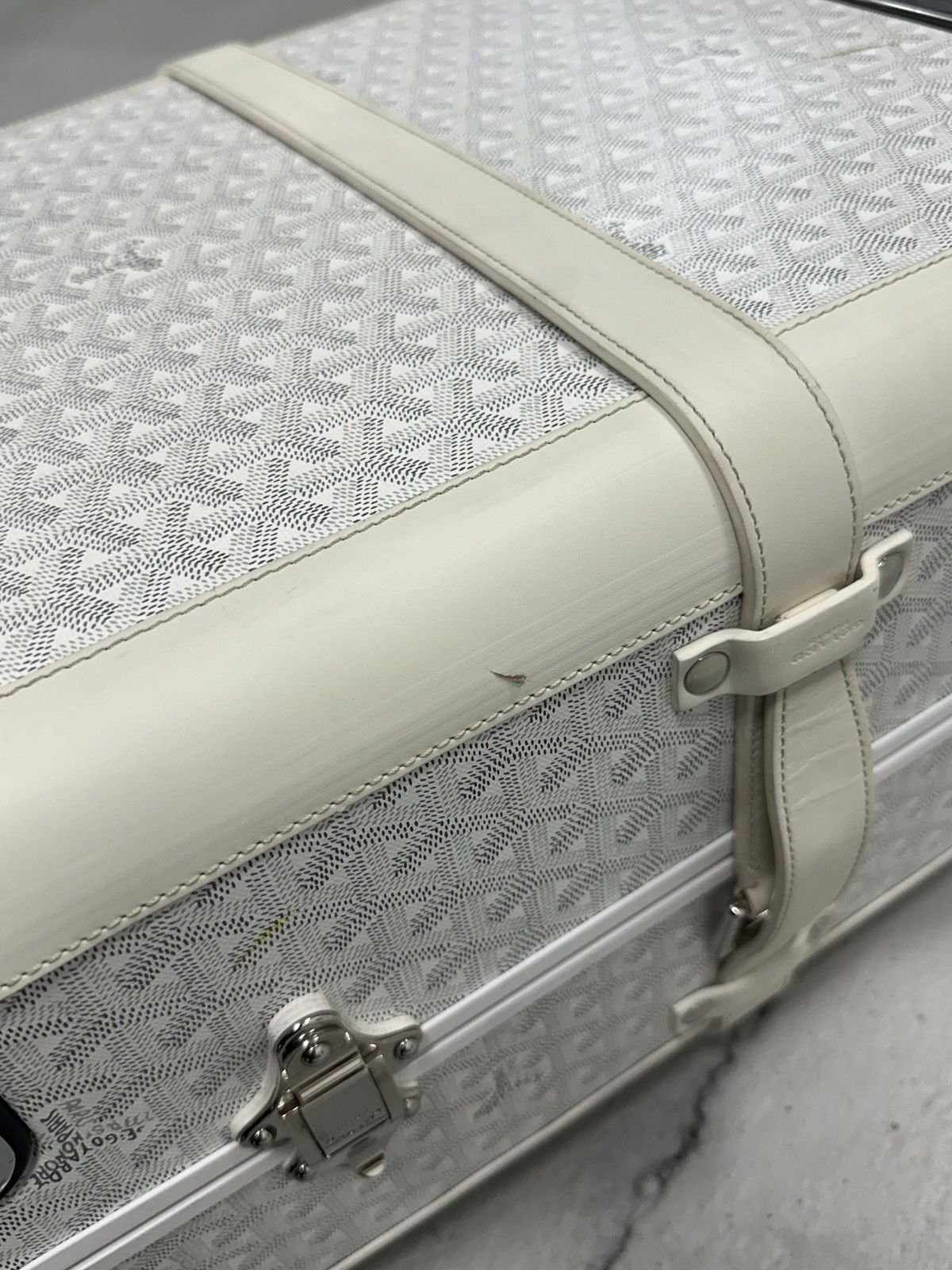 Goyard Goyard Bourget PM Trolley Suitcase White 23L Size ONE SIZE - 12 Thumbnail