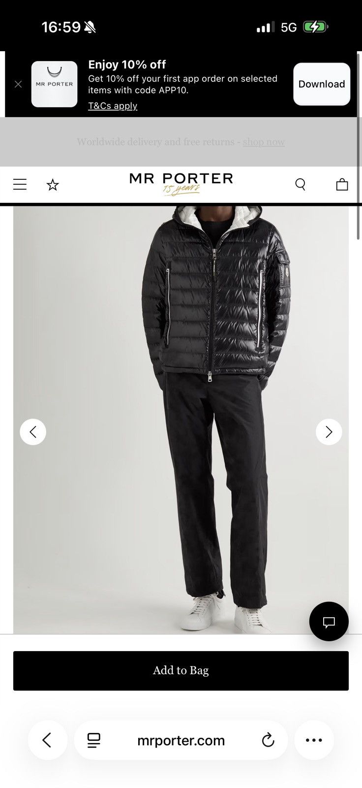 Moncler Moncler Galion Jacket Size US L / EU 52-54 / 3 - 19 Thumbnail