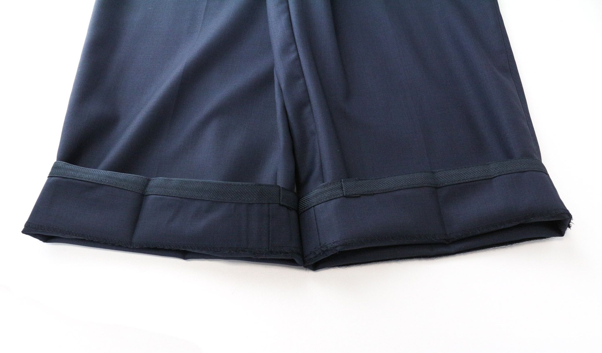 Suitsupply LAZIO UK58S Navy Slim Wool Melange Suit 75645 Size 54R - 14 Thumbnail
