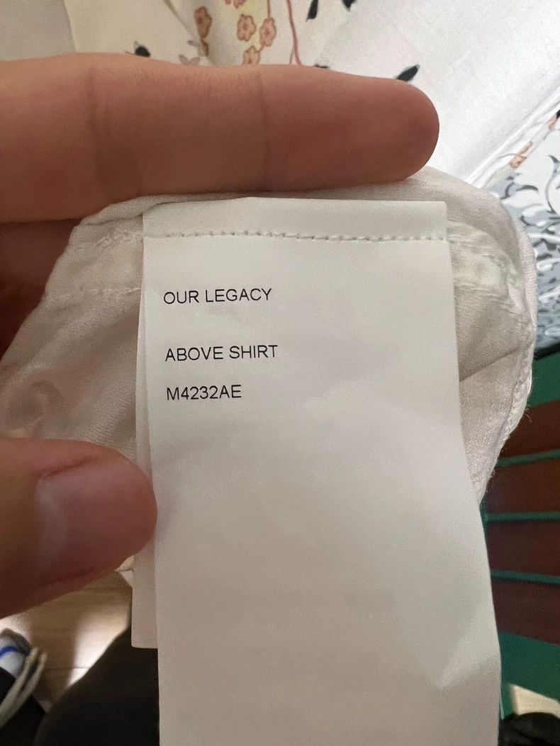 Our Legacy Our Legacy size46 Daisy printed shirts Size US S / EU 44-46 / 1 - 5 Thumbnail