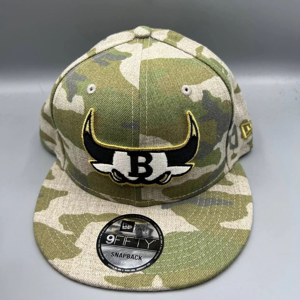 New Era Chicago Bulls Hat Men NBA 9Fifty New Era Snap Back Cap New Size ONE SIZE - 1 Thumbnail