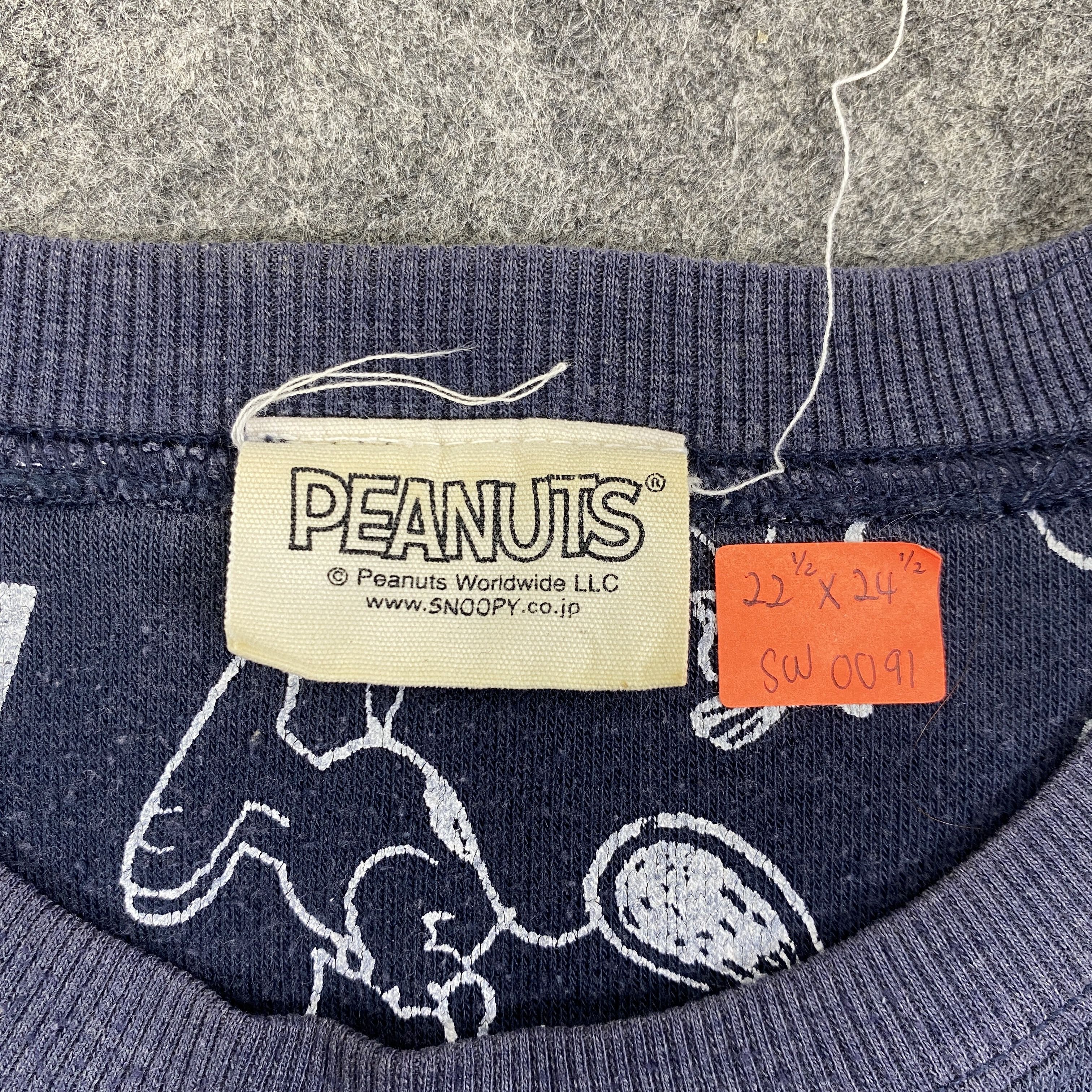 Peanuts Vintage Peanuts Snoopy Full Print Sweatshirt - SW091 Size US M / EU 48-50 / 2 - 3 Thumbnail