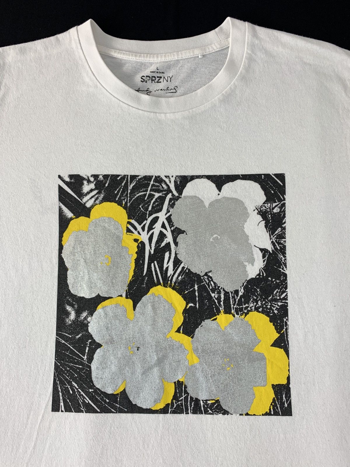 Andy Warhol × Uniqlo Andy Warhol Flower Art Work Collection Printed Tee Size US L / EU 52-54 / 3 - 4 Thumbnail