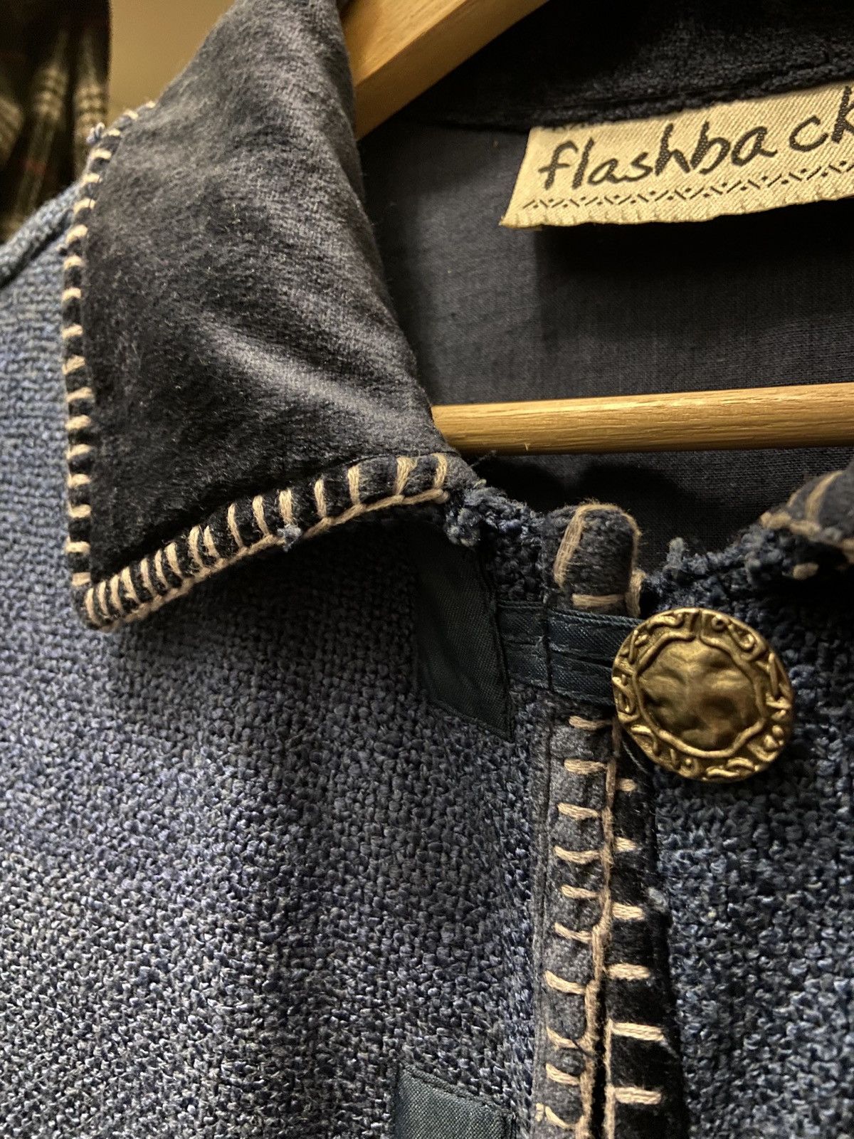 Japanese Brand × Vintage Vintage Cotton Button jacket Size US S / EU 44-46 / 1 - 8 Thumbnail