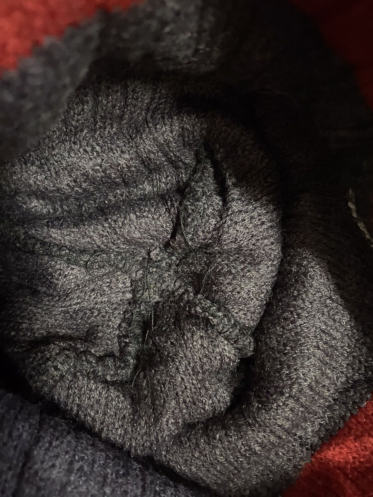 Vintage Chaos Plain Beanie Hat Size ONE SIZE - 5 Thumbnail