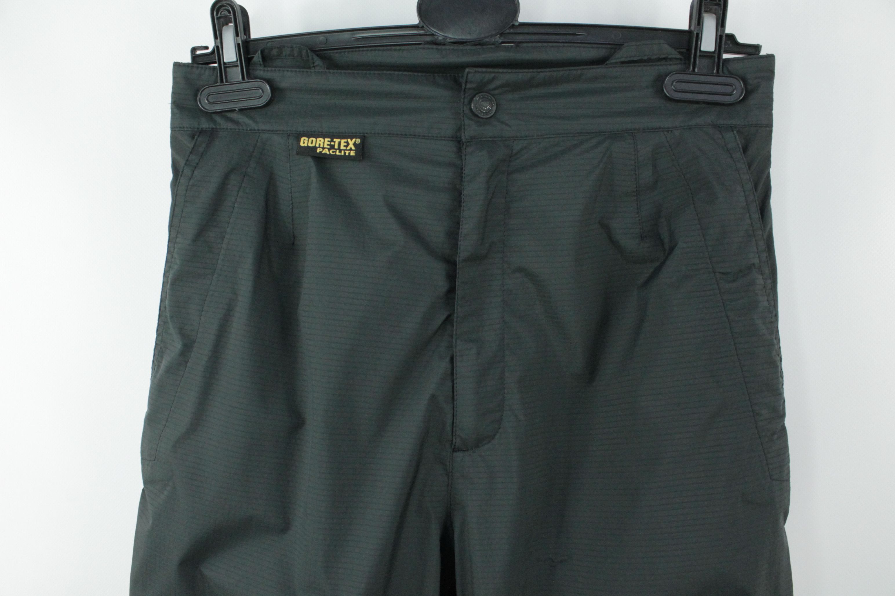 Mammut Mammut Paclite Gore-Tex Black Alpine Pants Men's Size US 26 / EU 42 - 2 Thumbnail