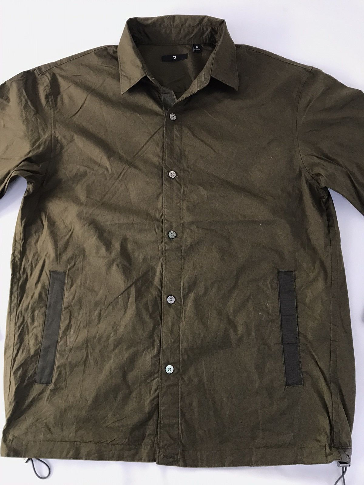 Jil Sander Jill Sander Button Up Shirt Work Wear Plain Minimalist Size US M / EU 48-50 / 2 - 2 Thumbnail