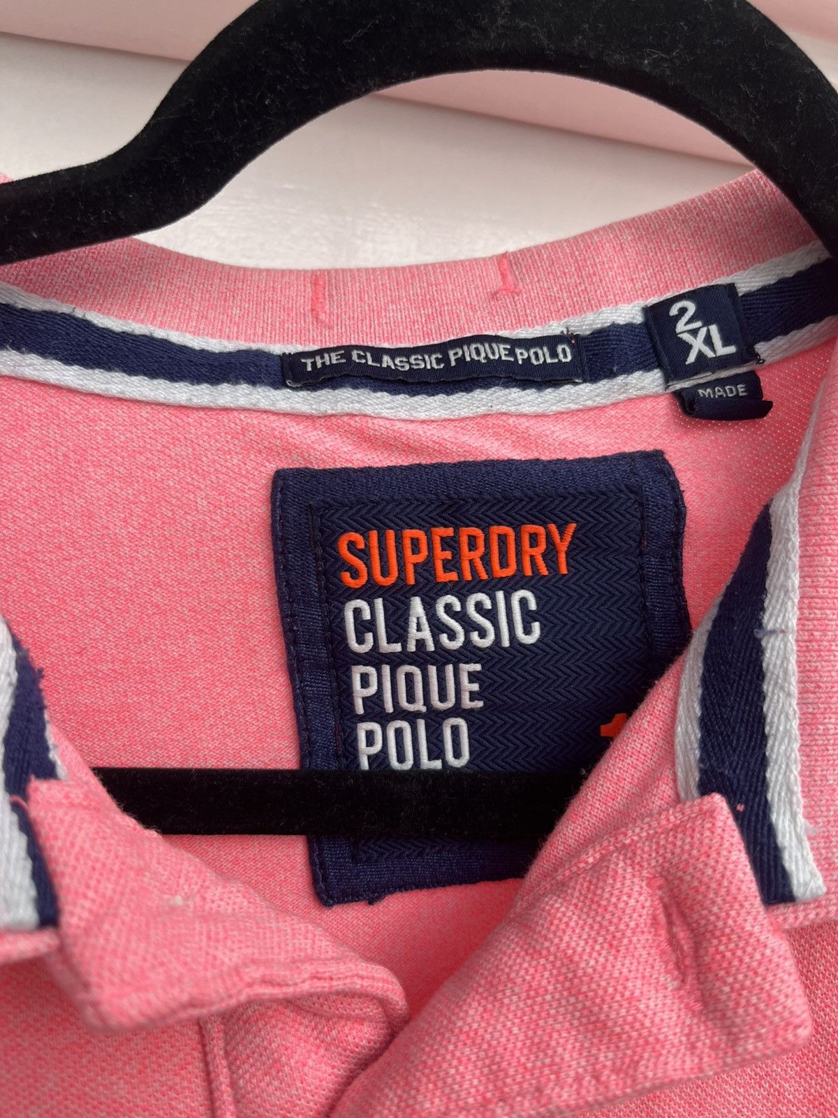 Superdry Superdry Classic Pique Polo Shirt Men’s Size 2XL Size US XXL / EU 58 / 5 - 3 Thumbnail
