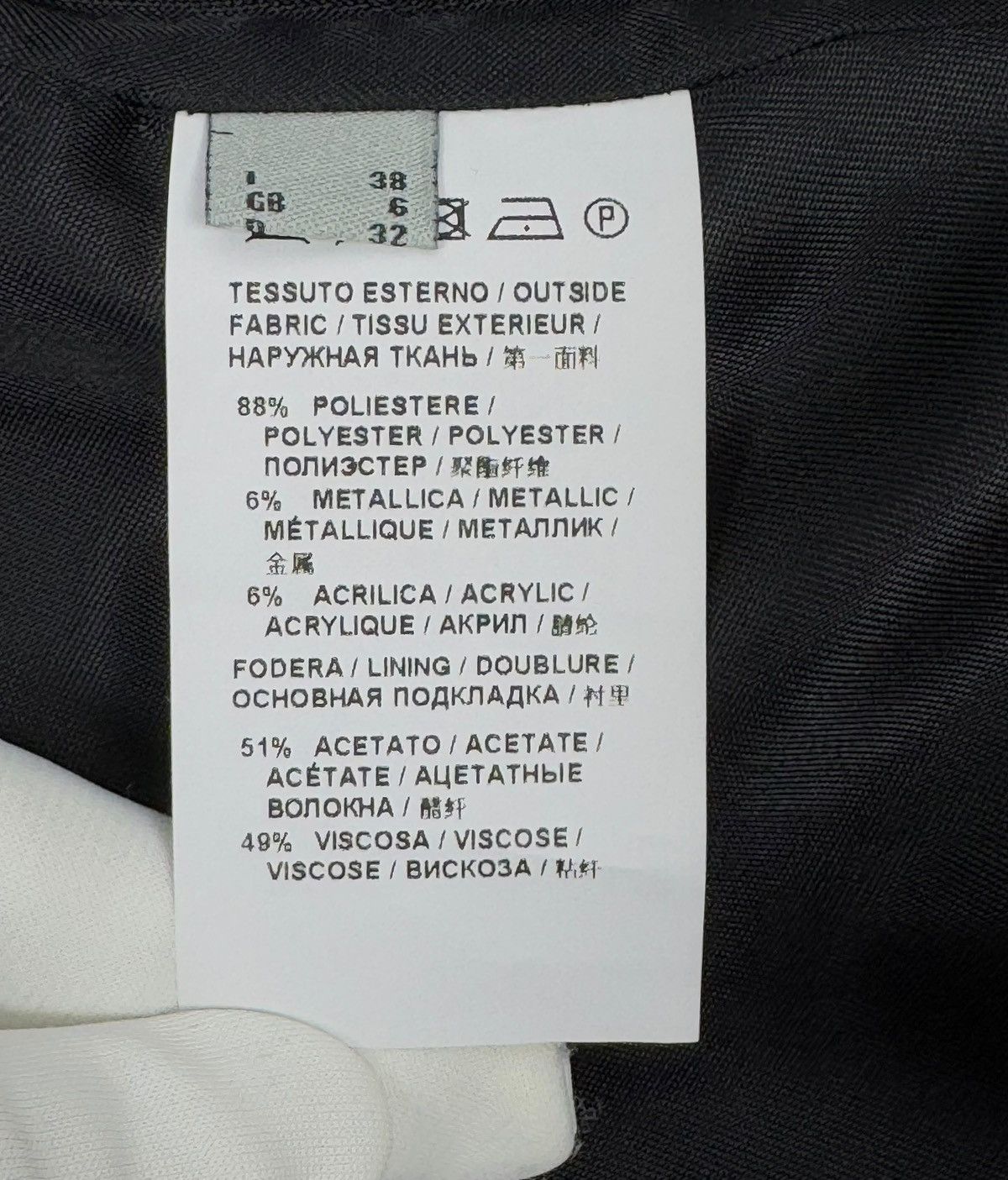 Pinko Pinko Triciclo Gonna Jacquard Lurex Skirt size IT38 Size 26" / US 2 / IT 38 - 11 Thumbnail