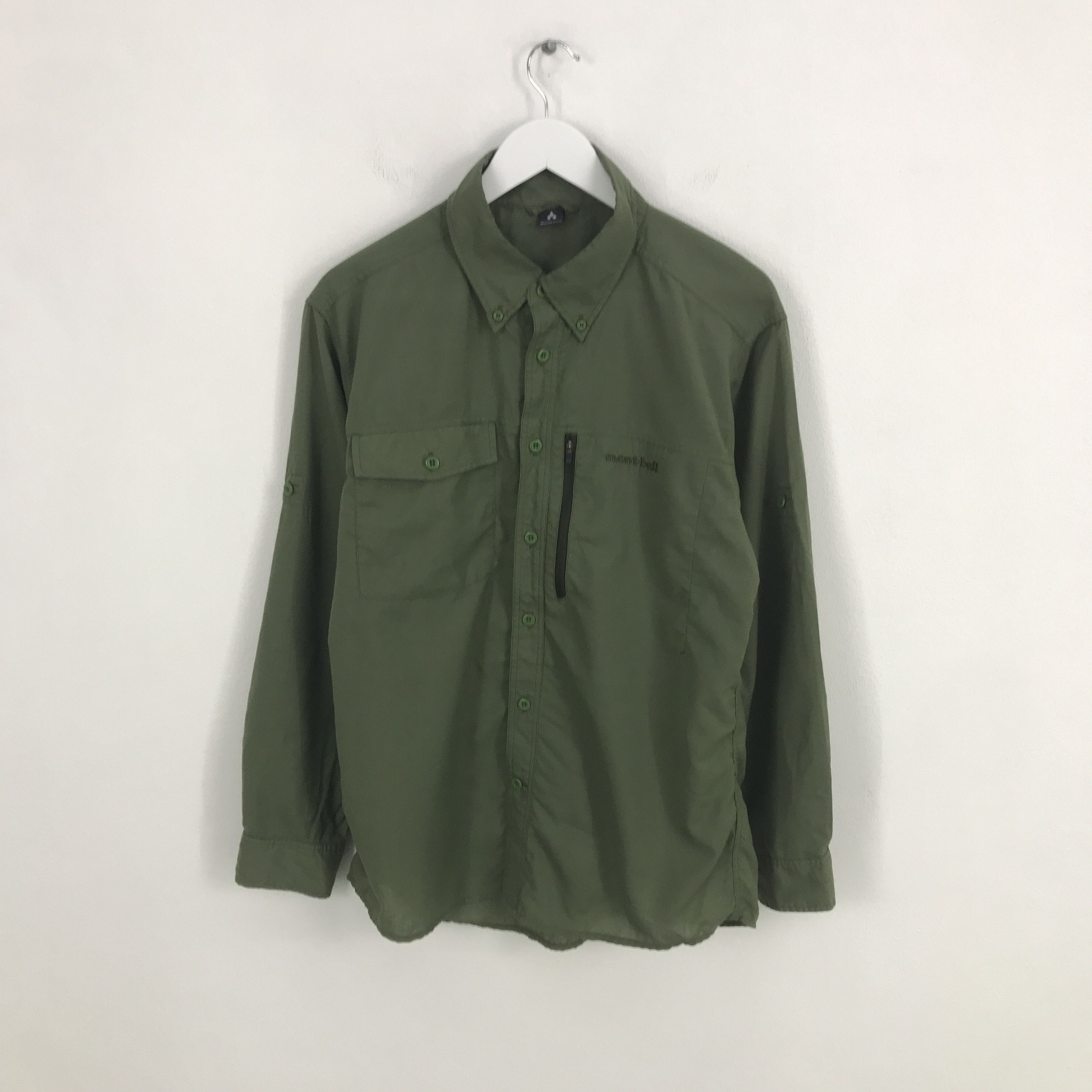 Montbell × Vintage Vintage mont-bell outdoor button up Long sleeve Shirt Size US L / EU 52-54 / 3 - 1 Thumbnail