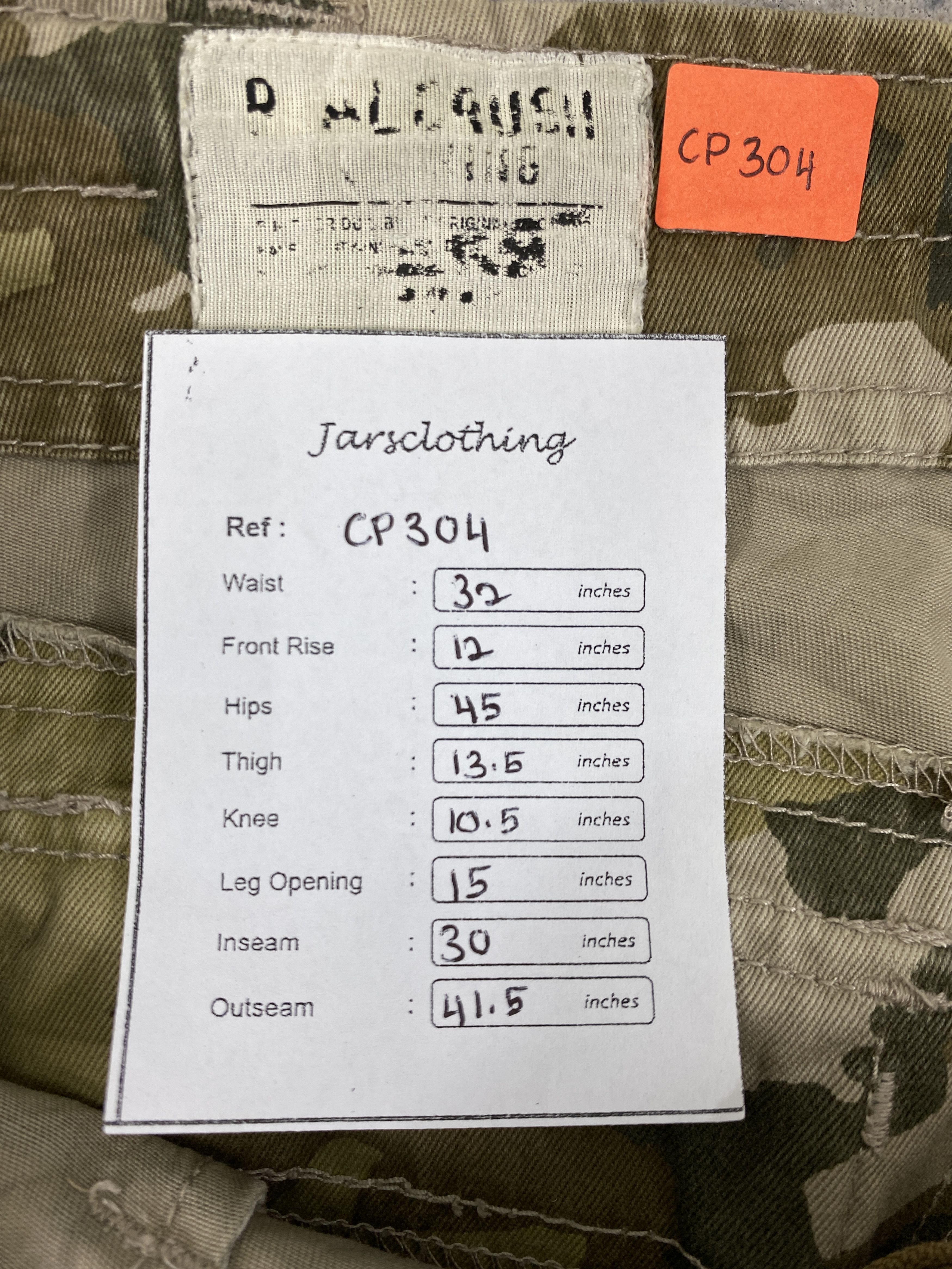 Japanese Brand Real Crush Clothing Camo Cargo Pants -CP304 Size US 32 / EU 48 - 7 Thumbnail