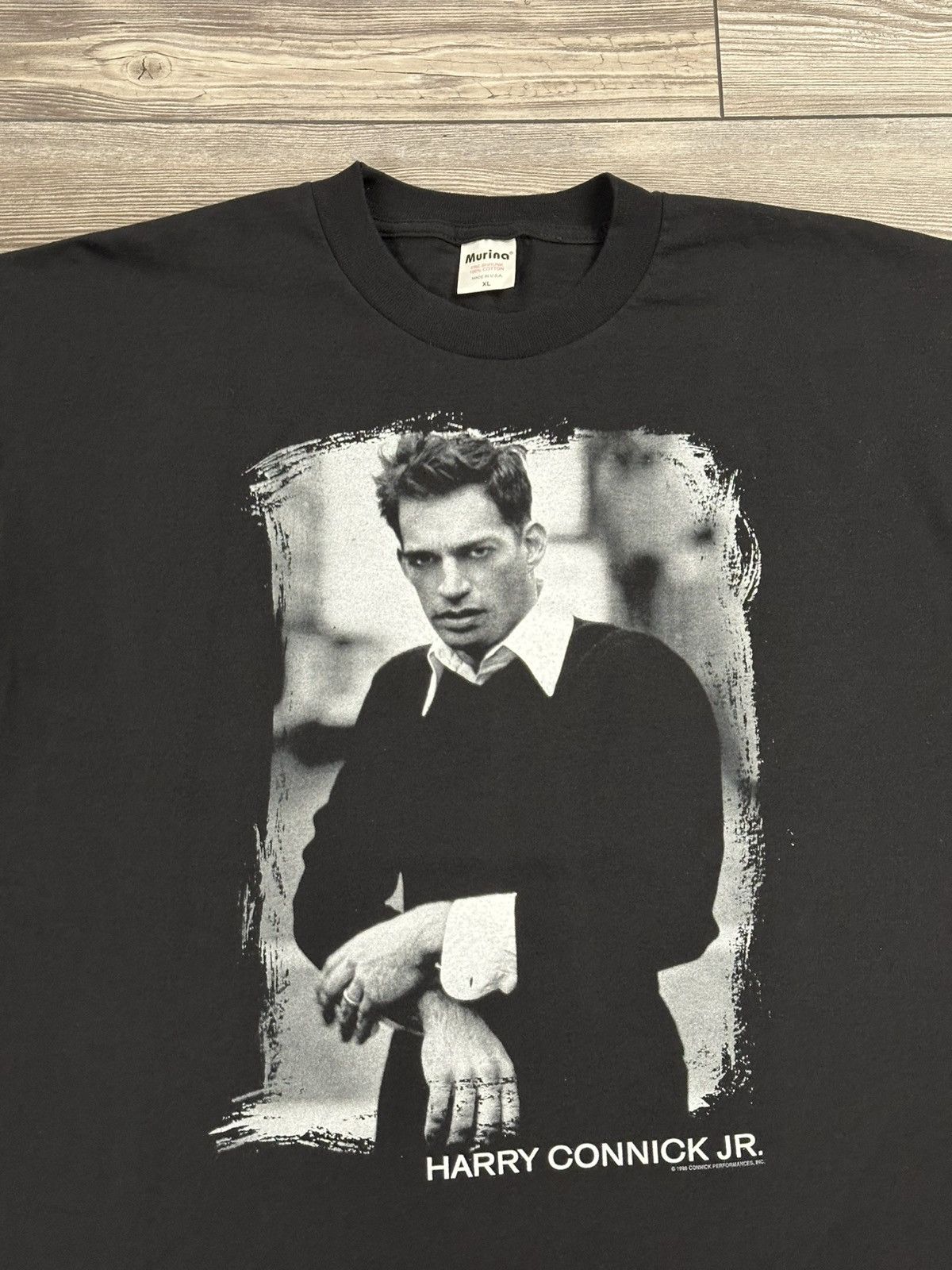 Vintage Vintage Harry Connick Jr T Shirt Size US XL / EU 56 / 4 - 2 Thumbnail
