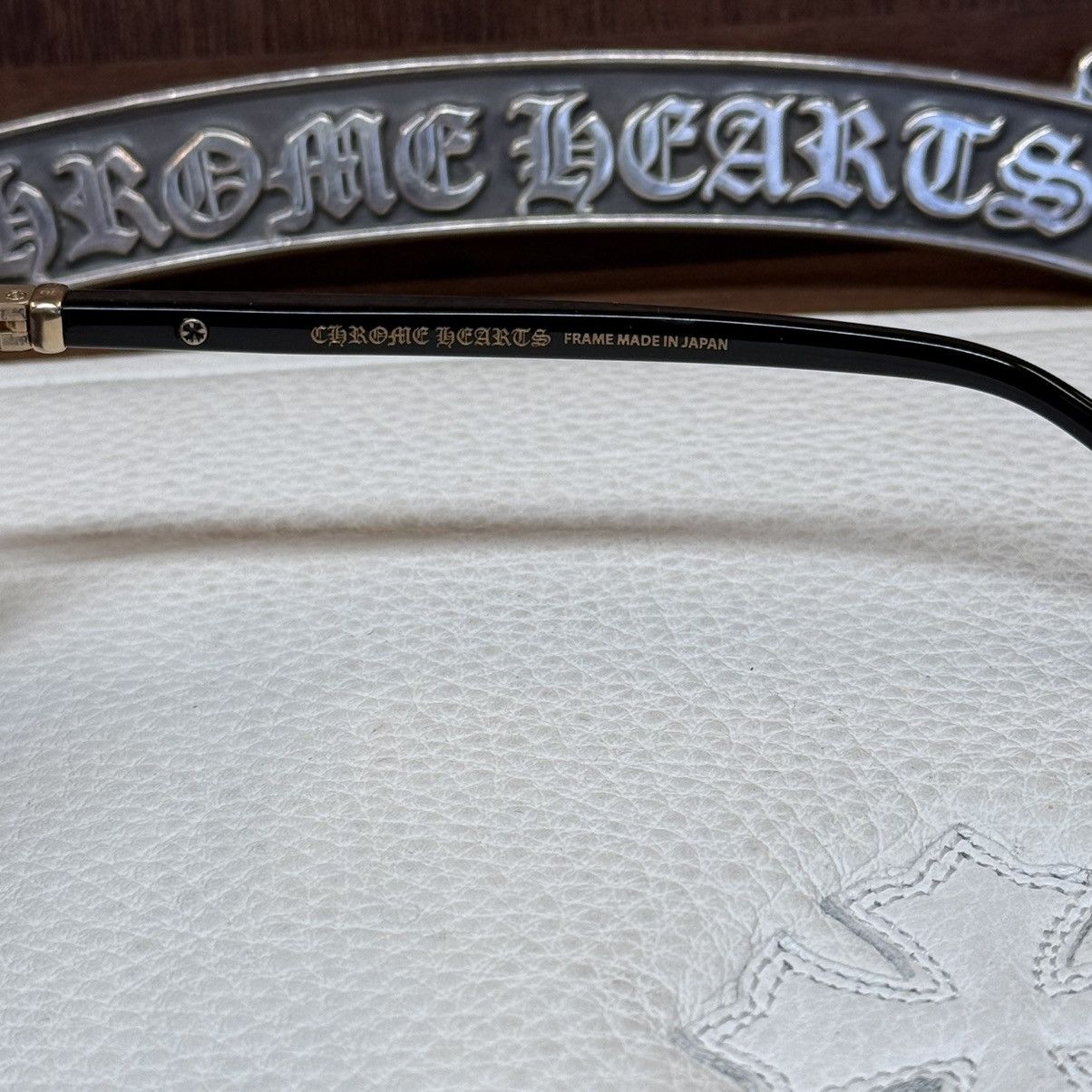 Chrome Hearts Chrome Hearts PREYANK II Sunglasses Size ONE SIZE - 7 Thumbnail