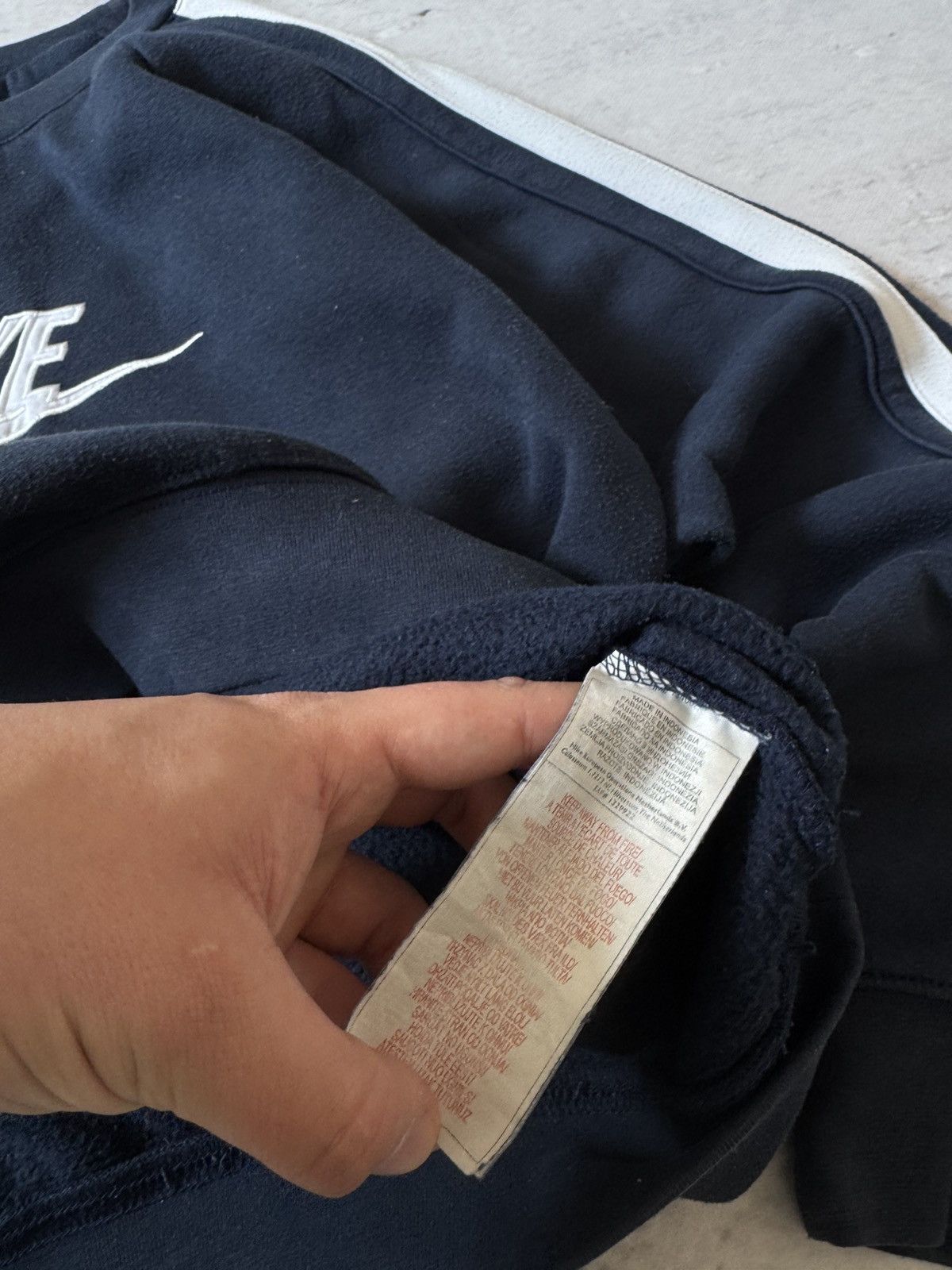 Nike × Vintage NIKE VINTAGE 00s y2k OVERSIZE BAGGY SWEATSHIRT CENTER LOGO Size US S / EU 44-46 / 1 - 6 Thumbnail