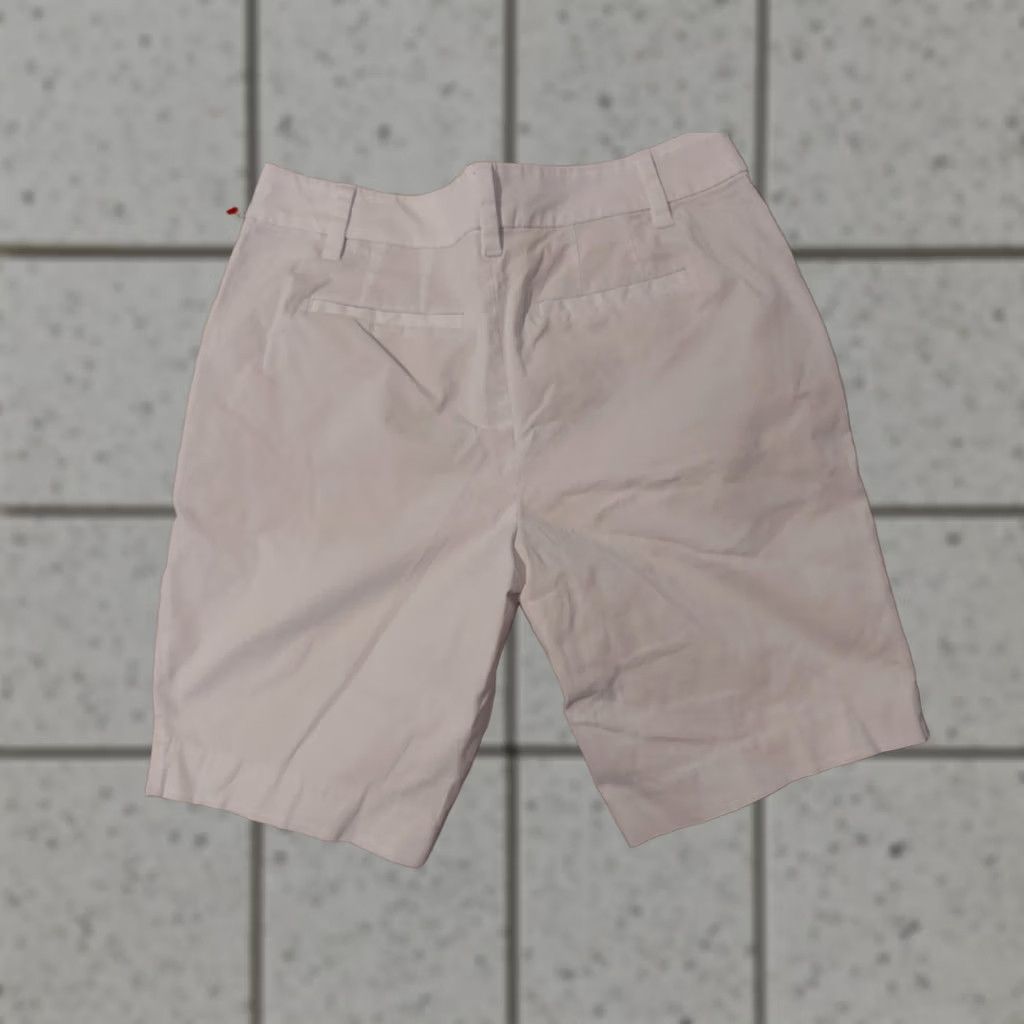 Talbots Talbots White Cotton Chino Shorts 6P Petite Casual Womens Size 28" / US 6 / IT 42 - 1 Thumbnail