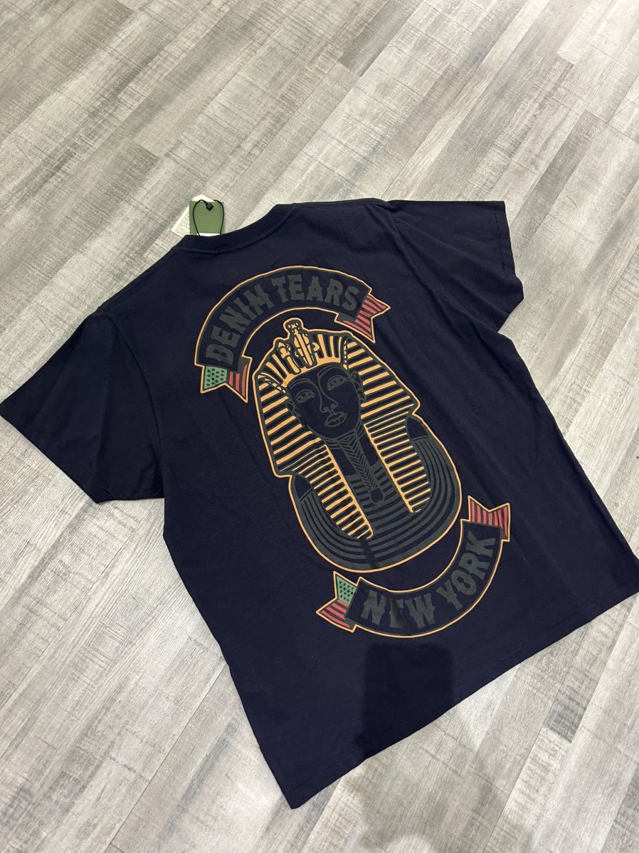 DENIM TEARS × Levi's Denim Tears x Levi’s The Longest Ride Tee Size US L / EU 52-54 / 3 - 6 Thumbnail
