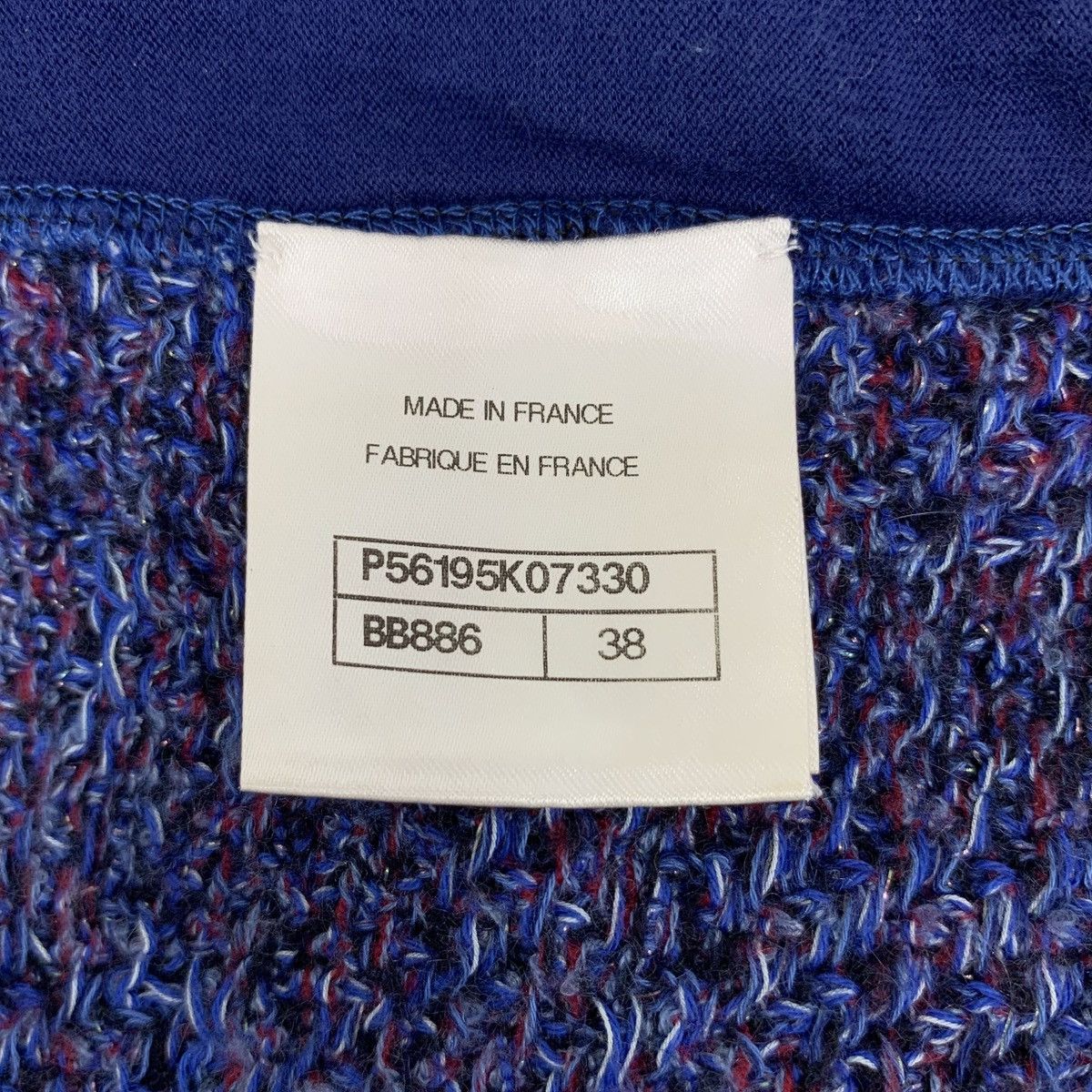 Chanel Chanel Dark Blue Logo Emblem Cotton Knit Casual Shorts K26WX Size 26" / US 2 / IT 38 - 7 Thumbnail
