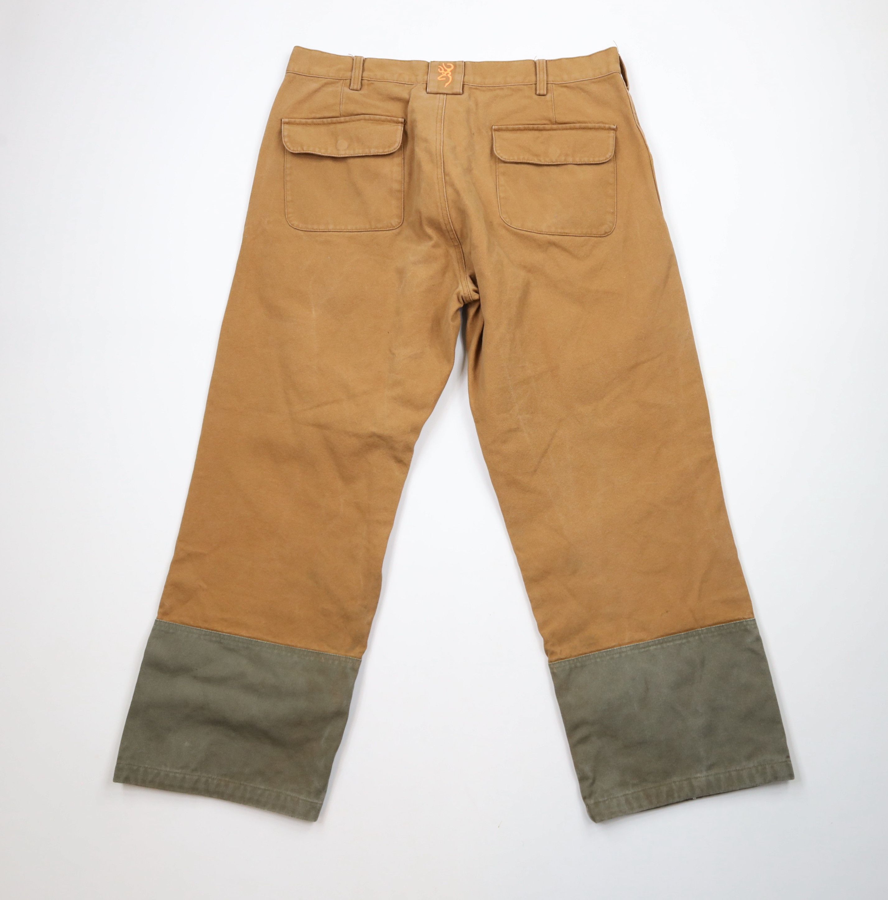 Vintage Vintage 90s Streetwear Reinforced Canvas Field Brush Pants Size US 37 - 11 Thumbnail
