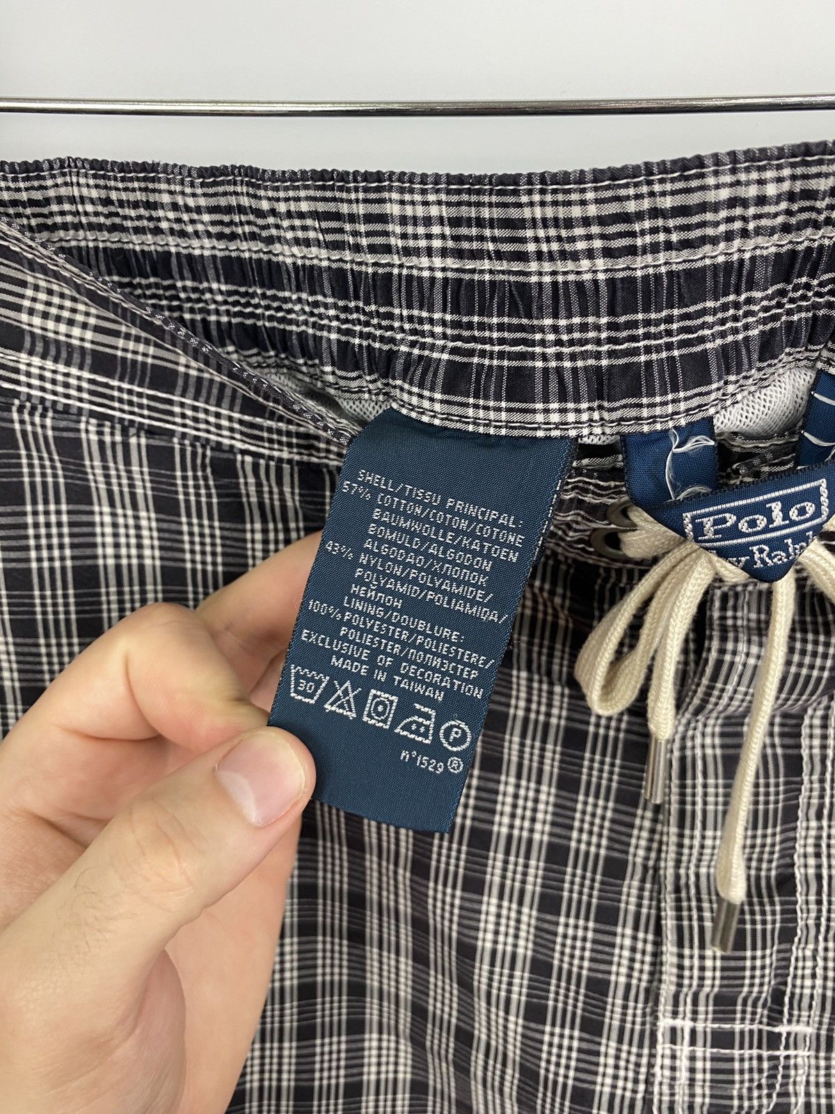 Polo Ralph Lauren Vintage 90s Polo Ralph Lauren Nylon Shorts Casual Streetwear Size US 32 / EU 48 - 6 Thumbnail