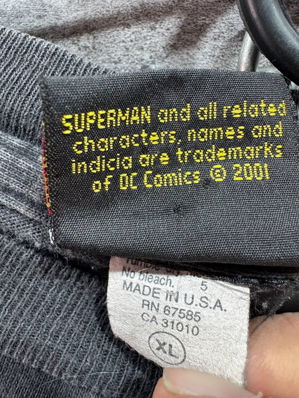 DC Comics × Vintage Vintage DC Comics Shirt Superman 1998 Size US L / EU 52-54 / 3 - 13 Thumbnail