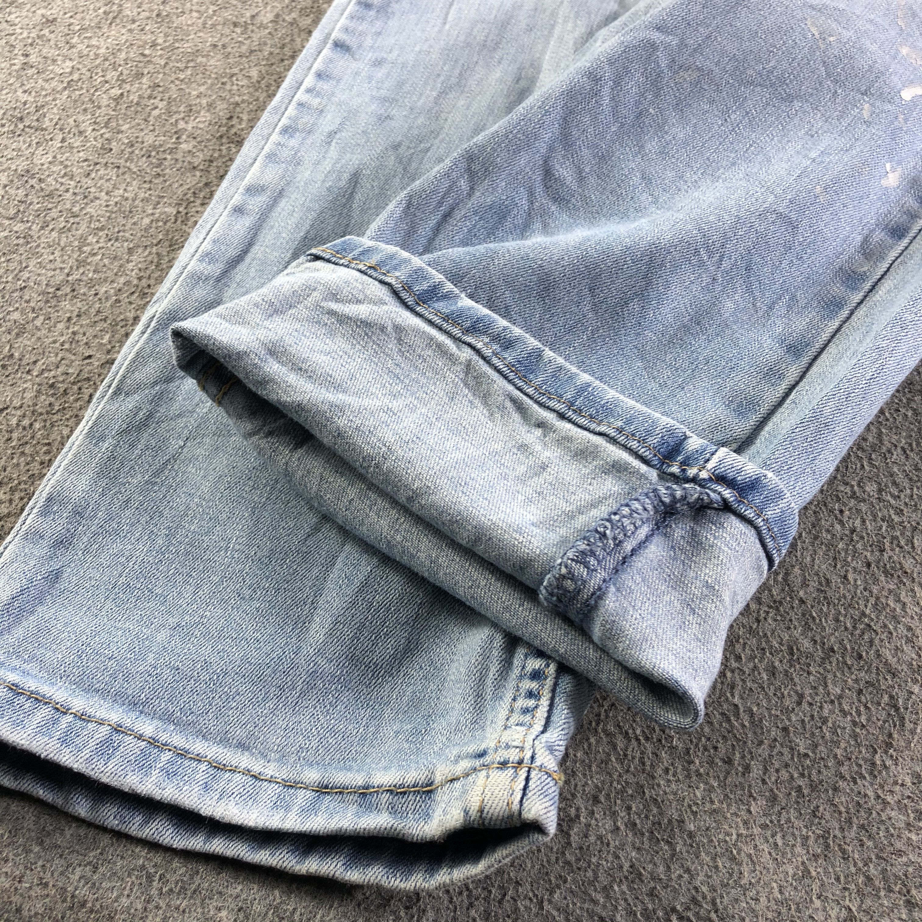 Levi's Vintage Blue Wash Levis 502 Jeans-J4195 Size US 33 - 6 Thumbnail