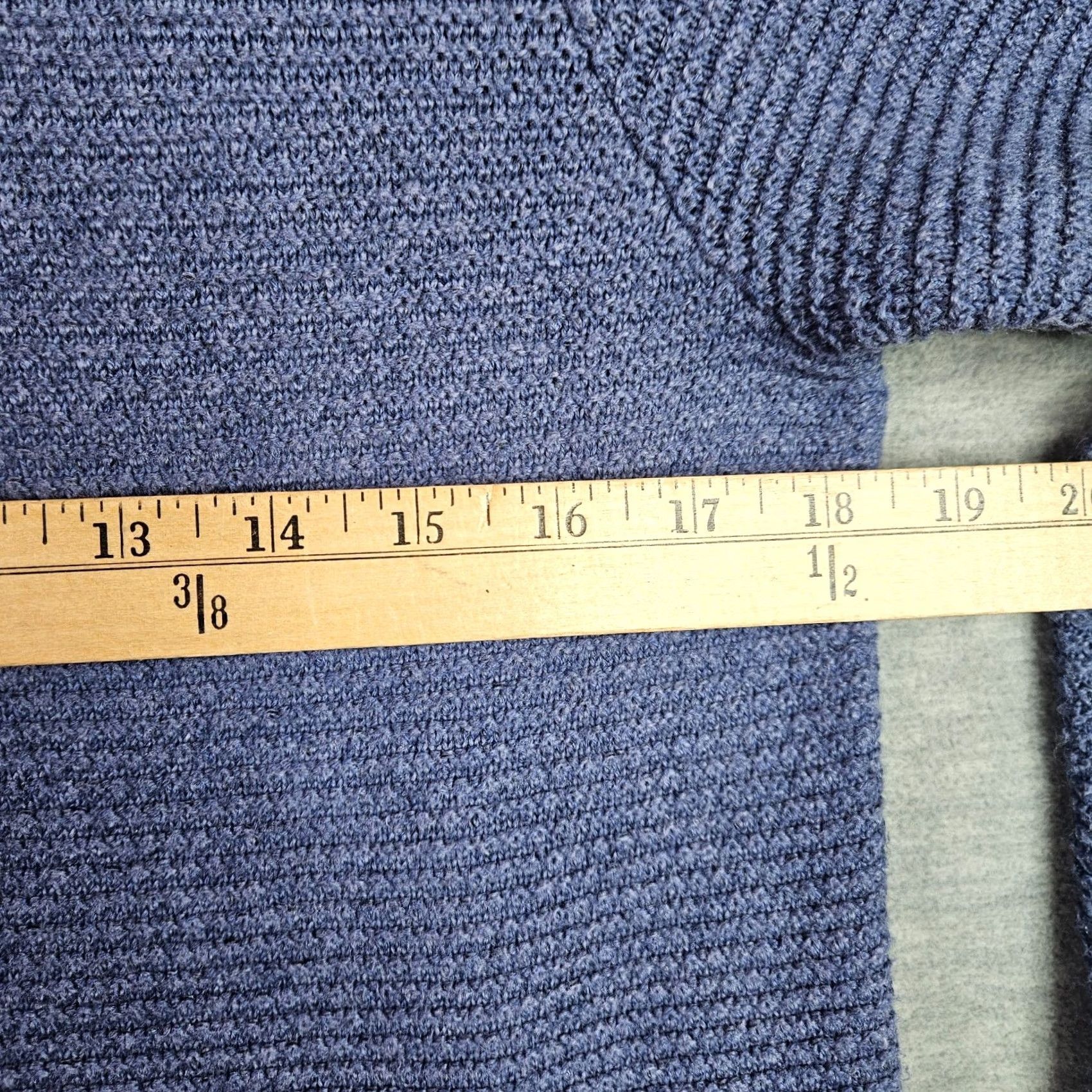 J. Jill J.Jill Blue Knit Button Front Pockets Cardigan Sweater Women’s Size S Size S / US 4 / IT 40 - 4 Thumbnail