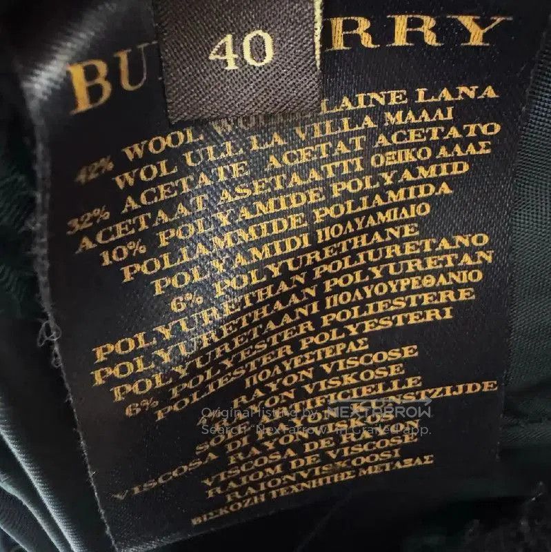Burberry Burberry Multi-Color Women's Coat Size S. Size S / US 4 / IT 40 - 3 Thumbnail