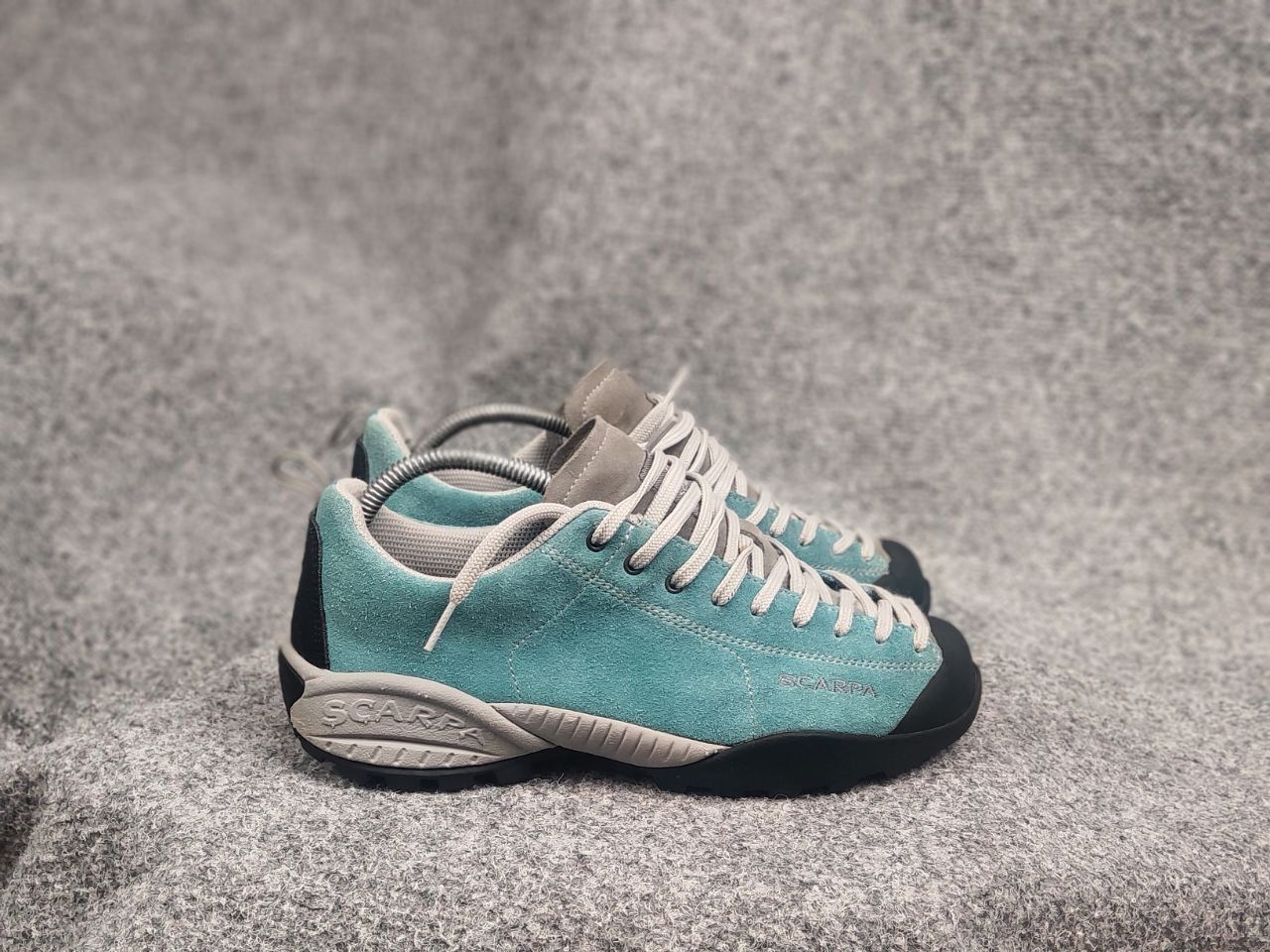 Vibram Scarpa Mojito gore-tex Sneaker Suede Leather Hiking Shoes Size US 6.5 / EU 39-40 - 5 Thumbnail