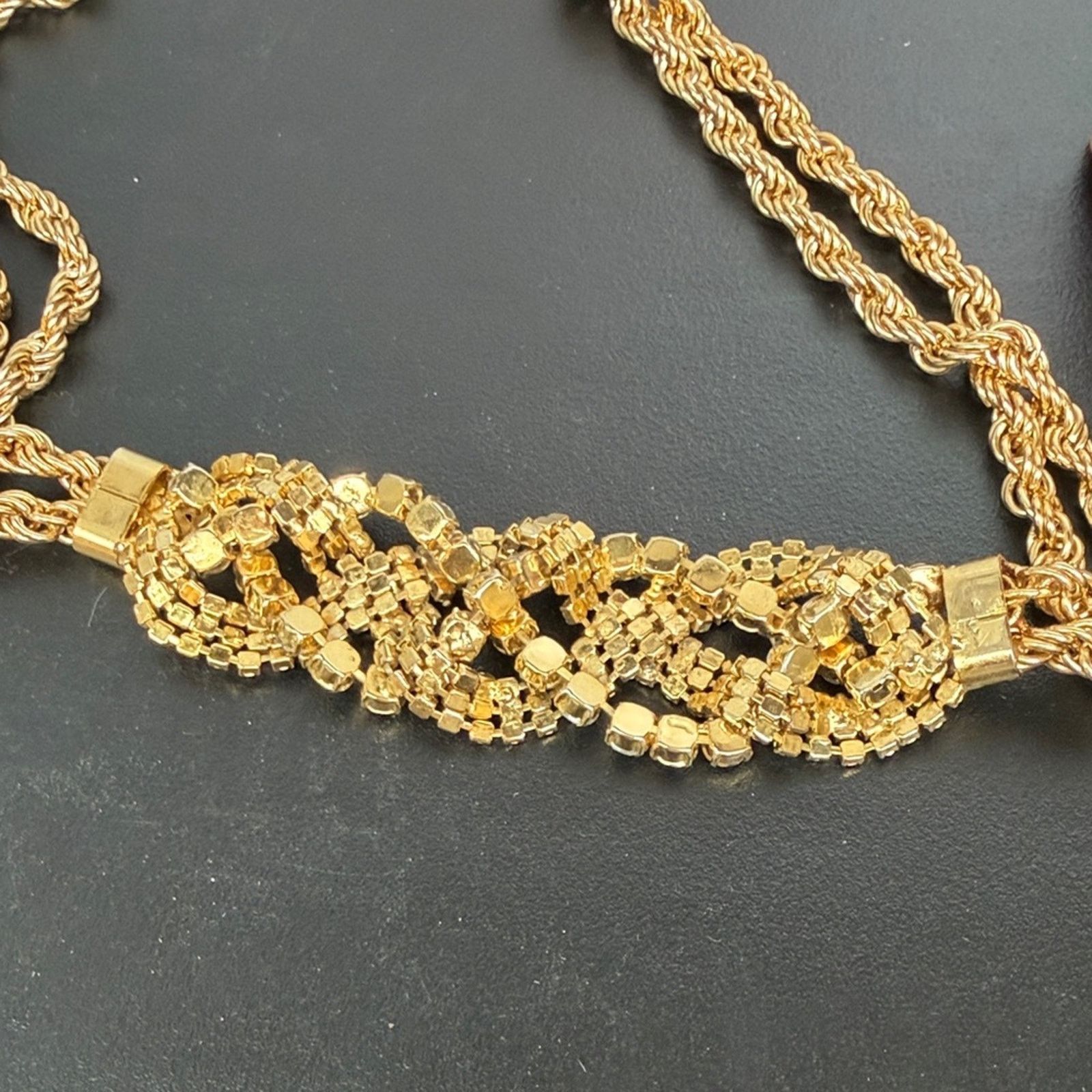 La Perla Vintage LA PERLA gold chain belt Size ONE SIZE - 3 Thumbnail
