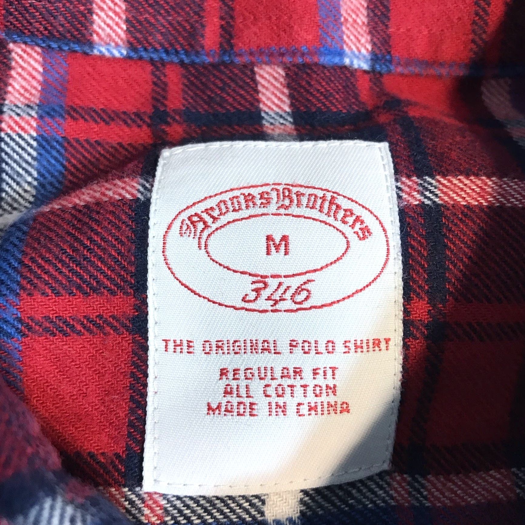 Brooks Brothers Brooks Brothers 346 Shirt Mens M Multicolor Plaid Button-Down Size US M / EU 48-50 / 2 - 4 Thumbnail