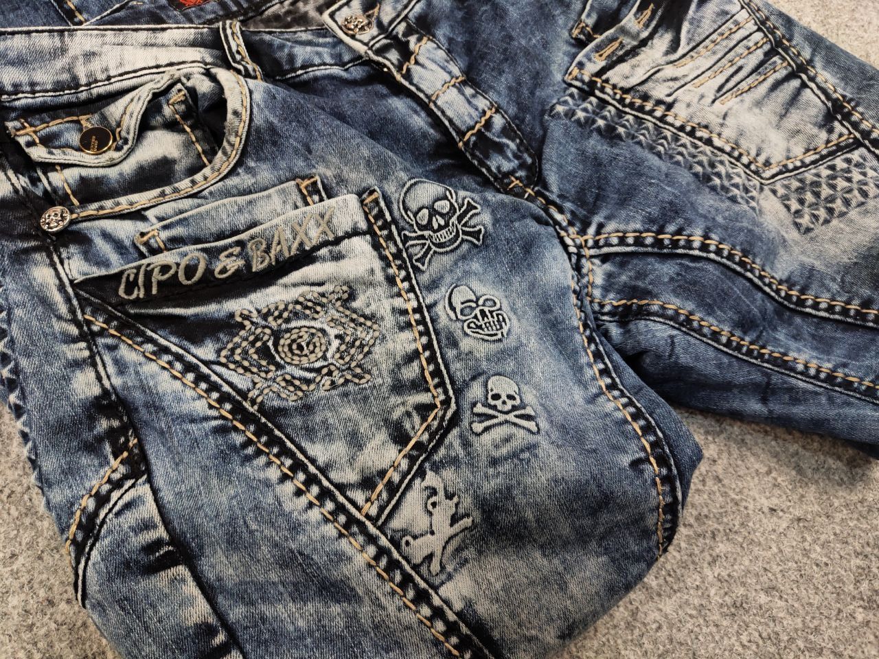 Hysteric Glamour Vintage Hysteric Glamour Junya Style Jet Lag Faded Jeans 90s Size US 32 / EU 48 - 15 Thumbnail